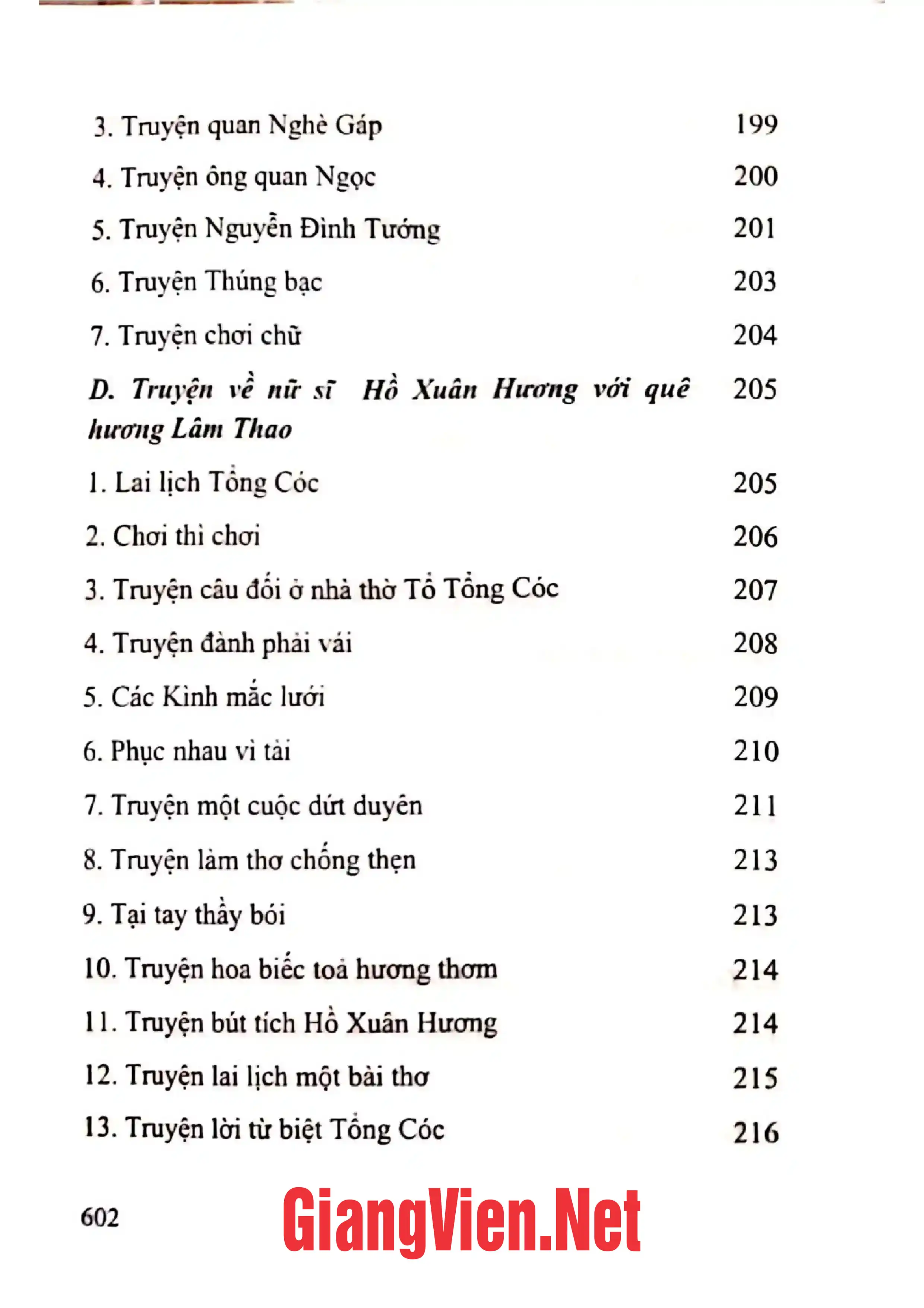 Mục lục chi tiết trang 3 sách Văn hóa dân gian Lâm Thao