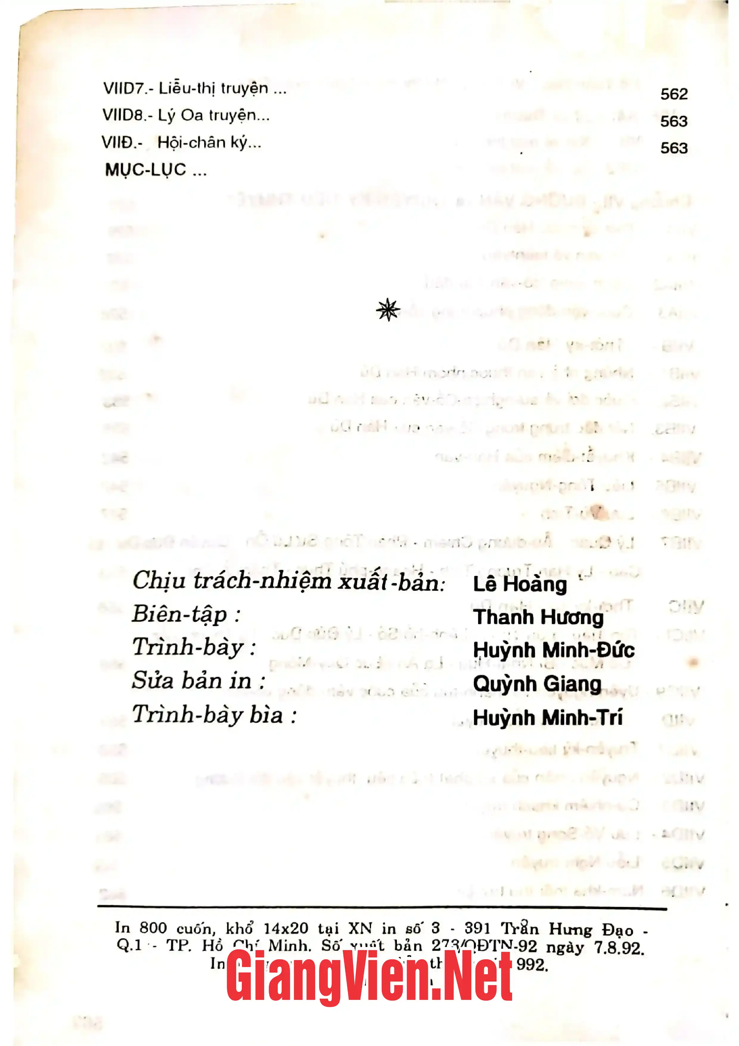Ảnh minh họa nội dung cuốn sách: Văn học sử Trung Quốc, Quyển I