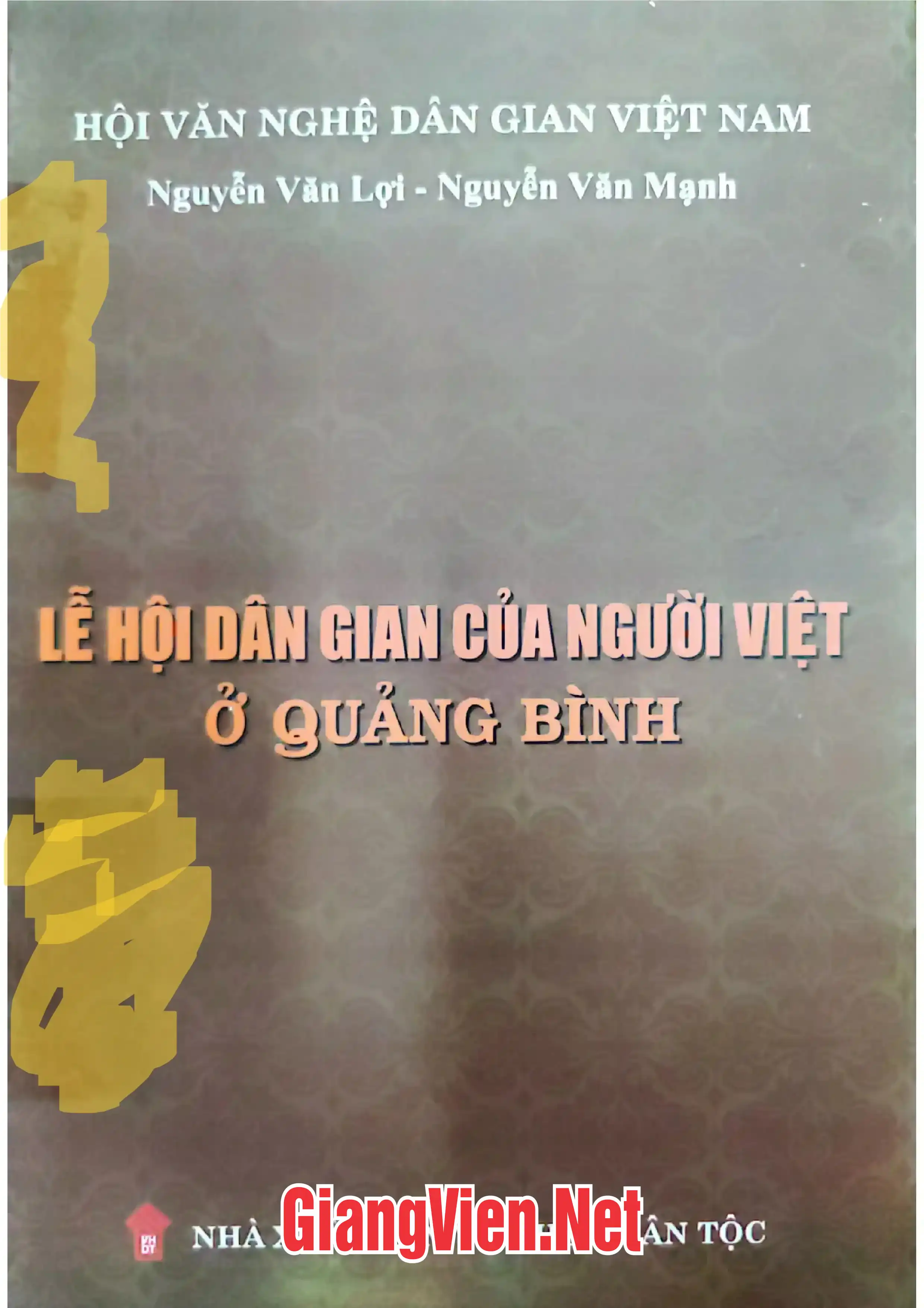 Ảnh bìa của Lễ hội dân gian của người Việt ở Quảng Bình