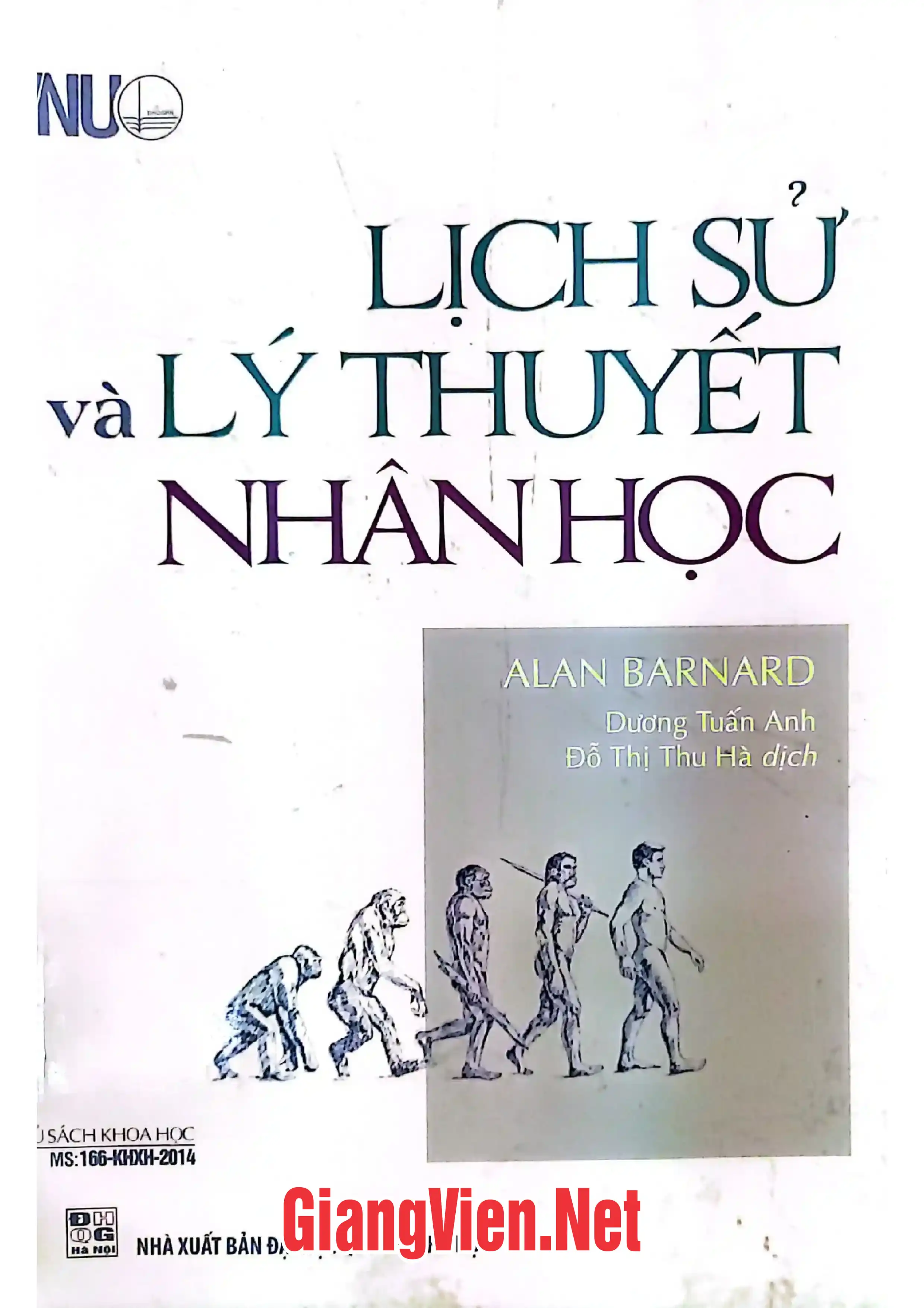 Ảnh bìa của Lịch sử và lý thuyết nhân học