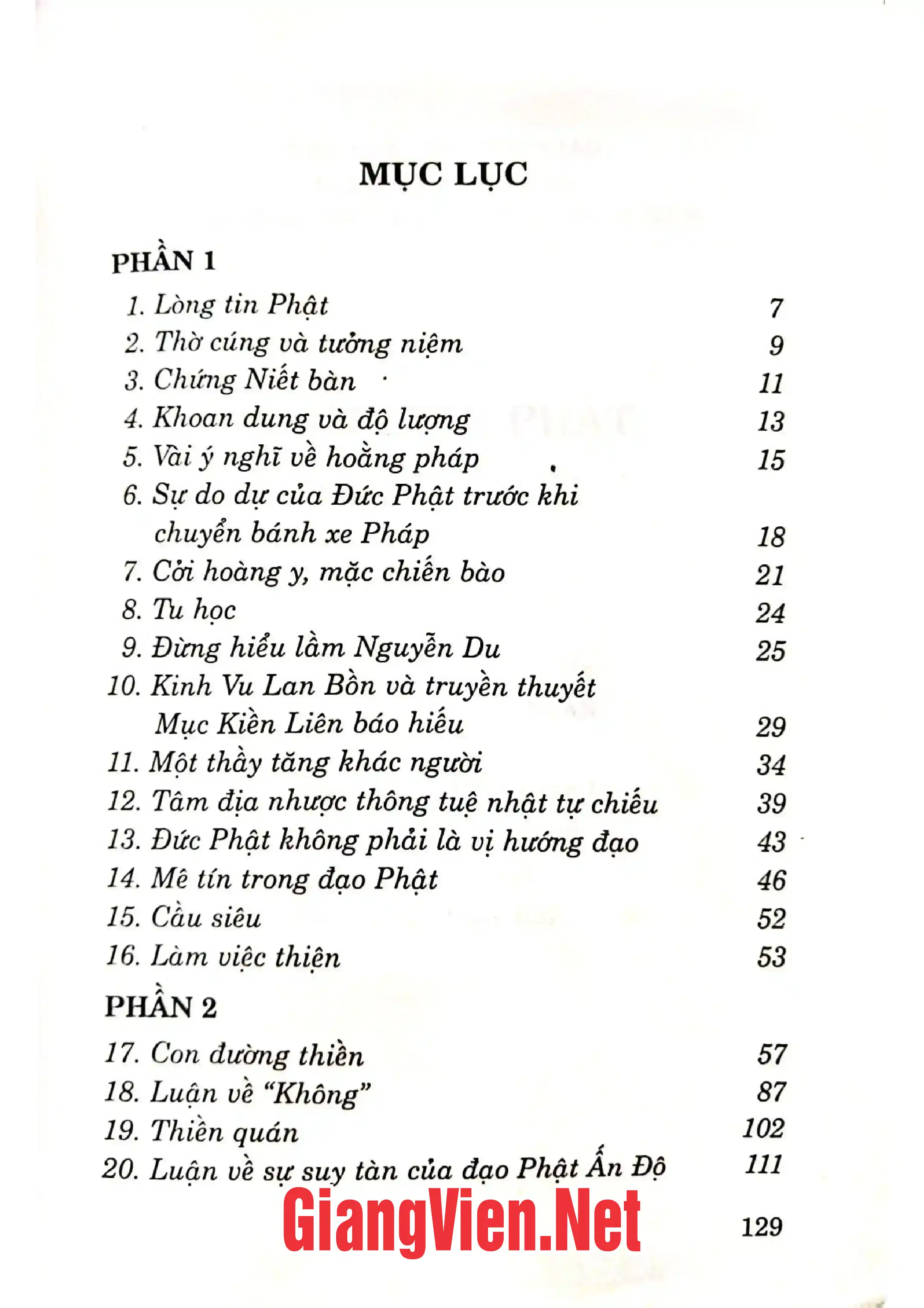 Trang bìa chính thức sách Lòng tin Phật