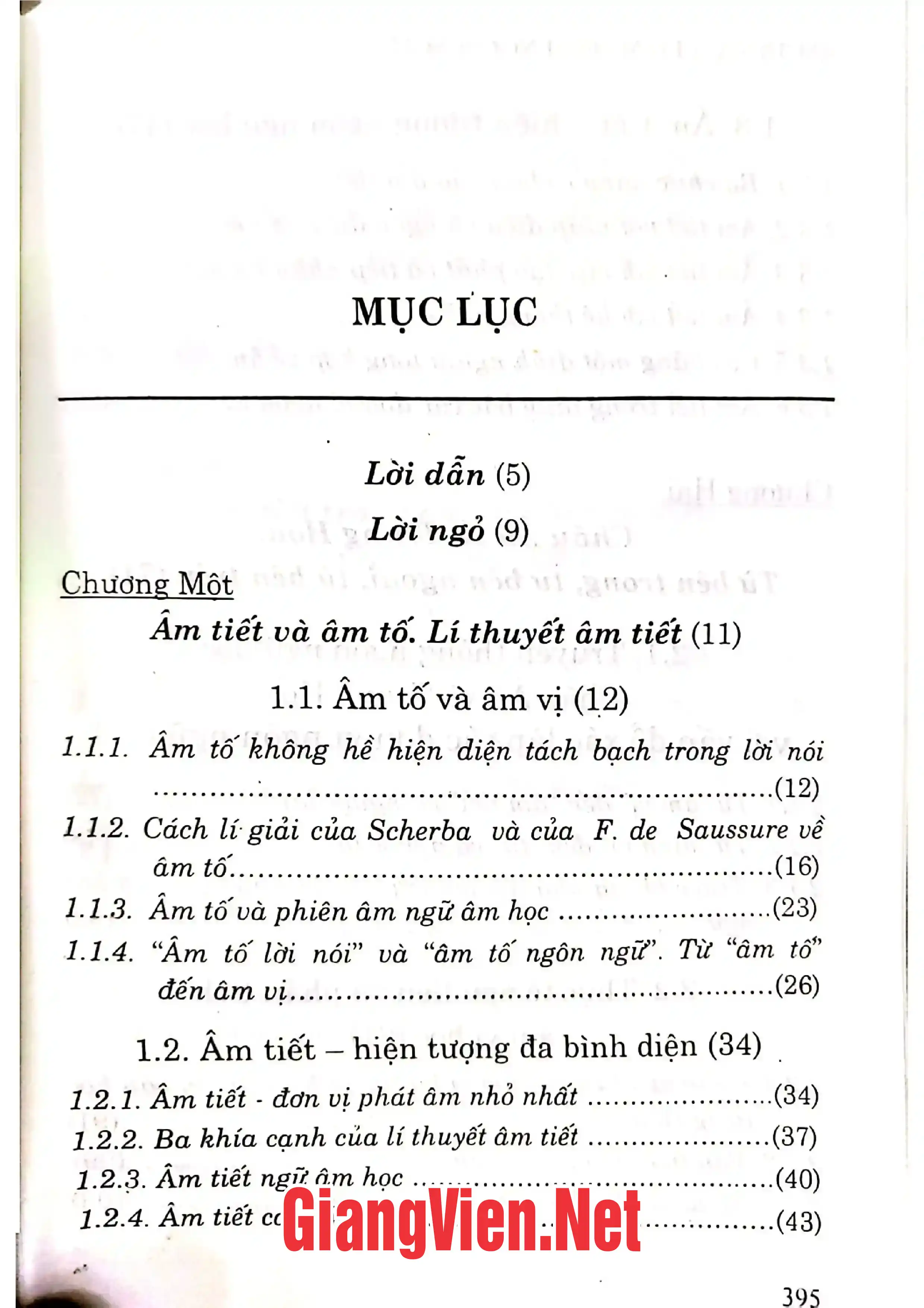 Trang bìa chính thức sách Âm tiết và loại hình ngôn ngữ