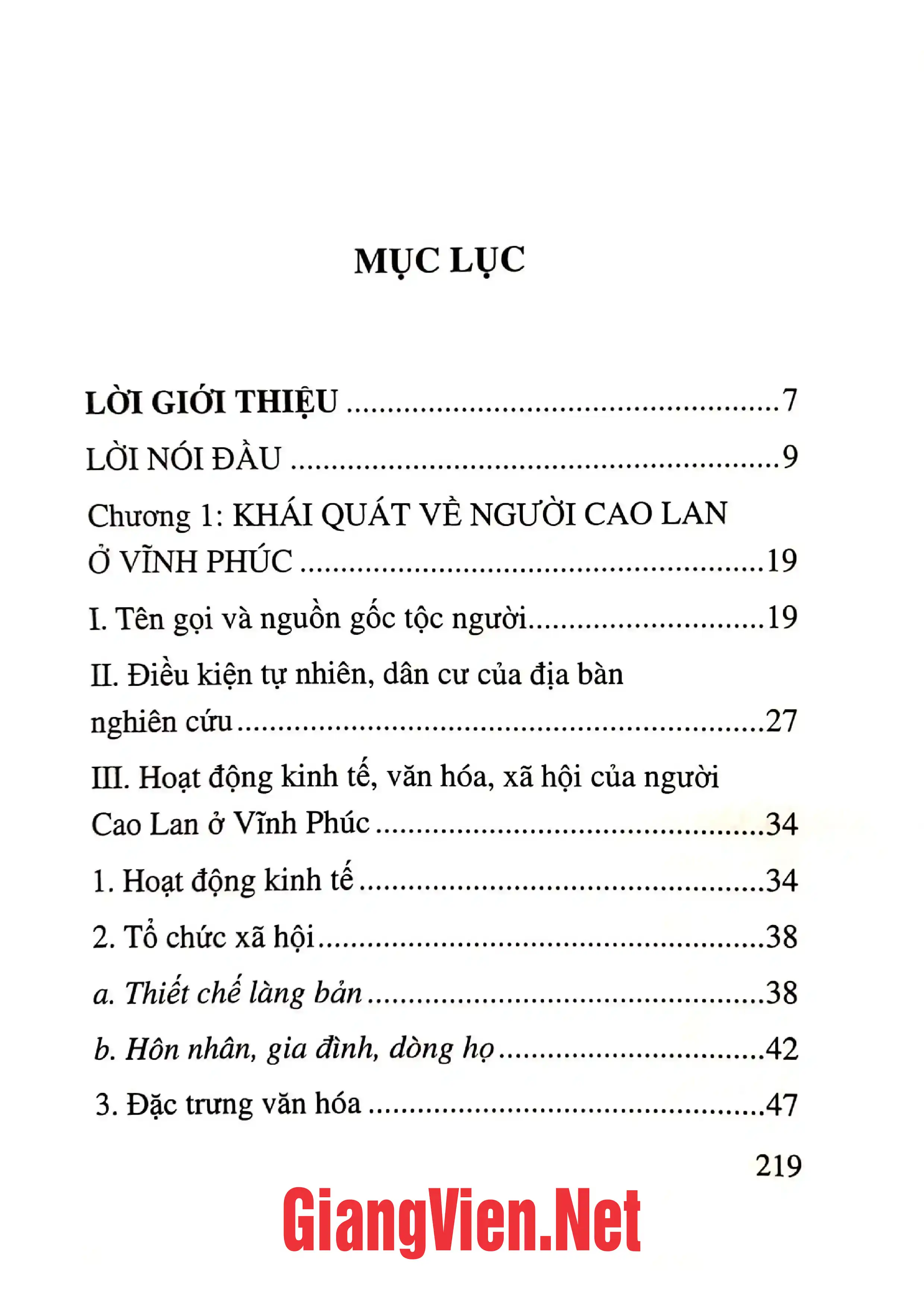 Ảnh minh họa nội dung cuốn sách: Tri thức dân gian về tài nguyên thiên nhiên của người Cao Lan ở Vĩnh Phúc