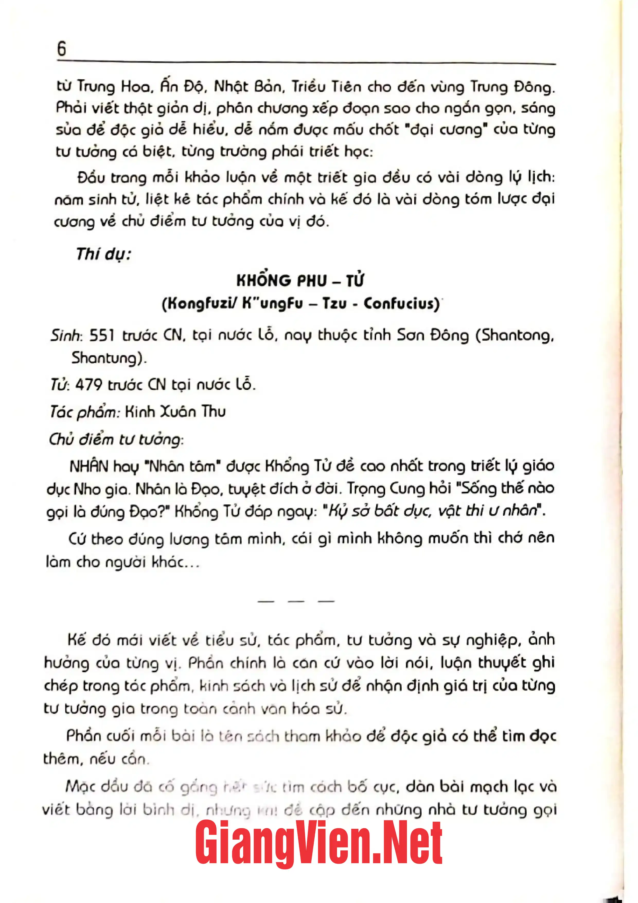 Nội dung mục lục và hình ảnh sách Những tư tưởng gia vĩ đại phương Đông - Trang 5