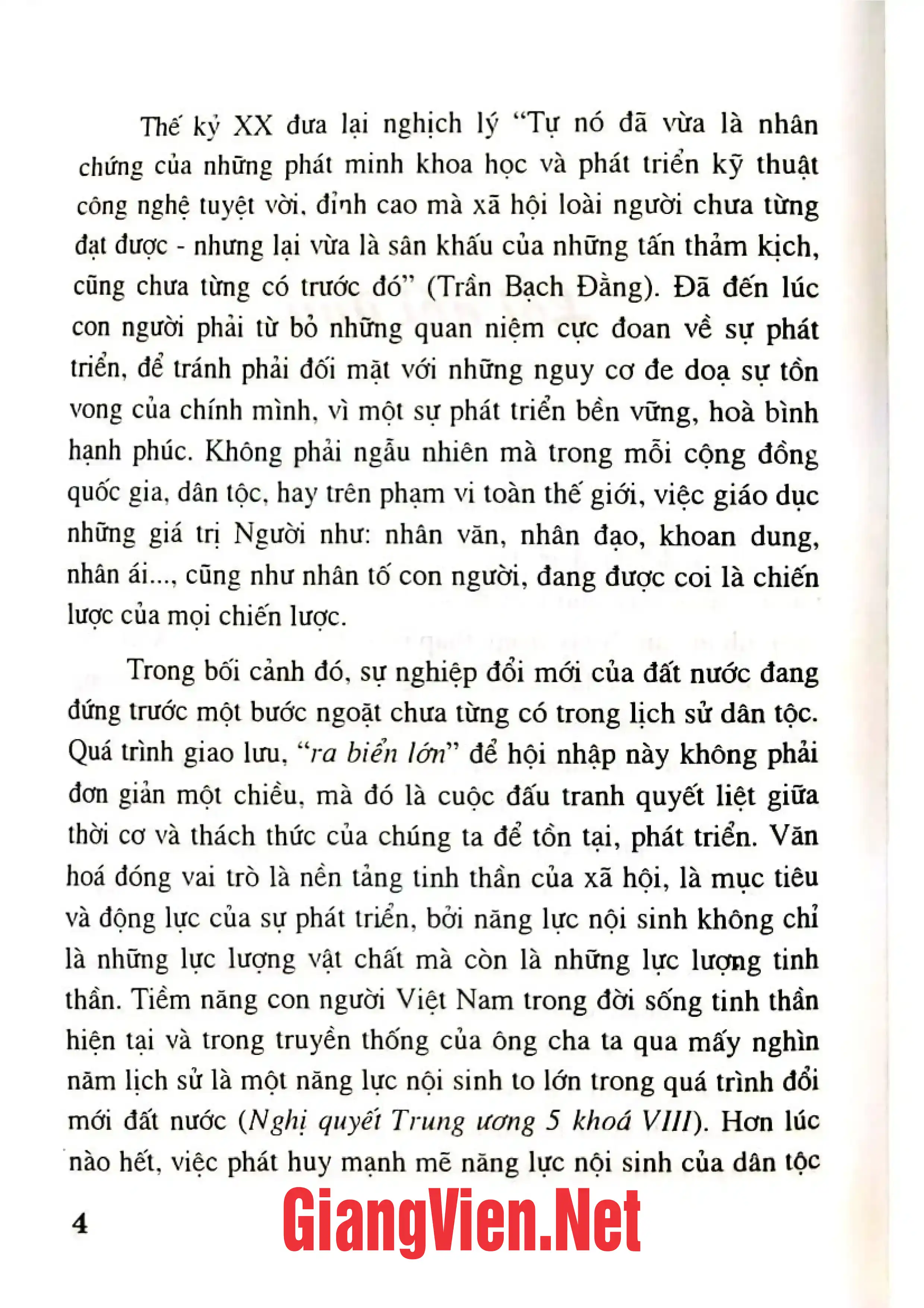 Nội dung trang phụ bản giới thiệu sách Tư tưởng nhân văn truyền thống Việt Nam từ thế kỷ X đến thế kỷ XIV