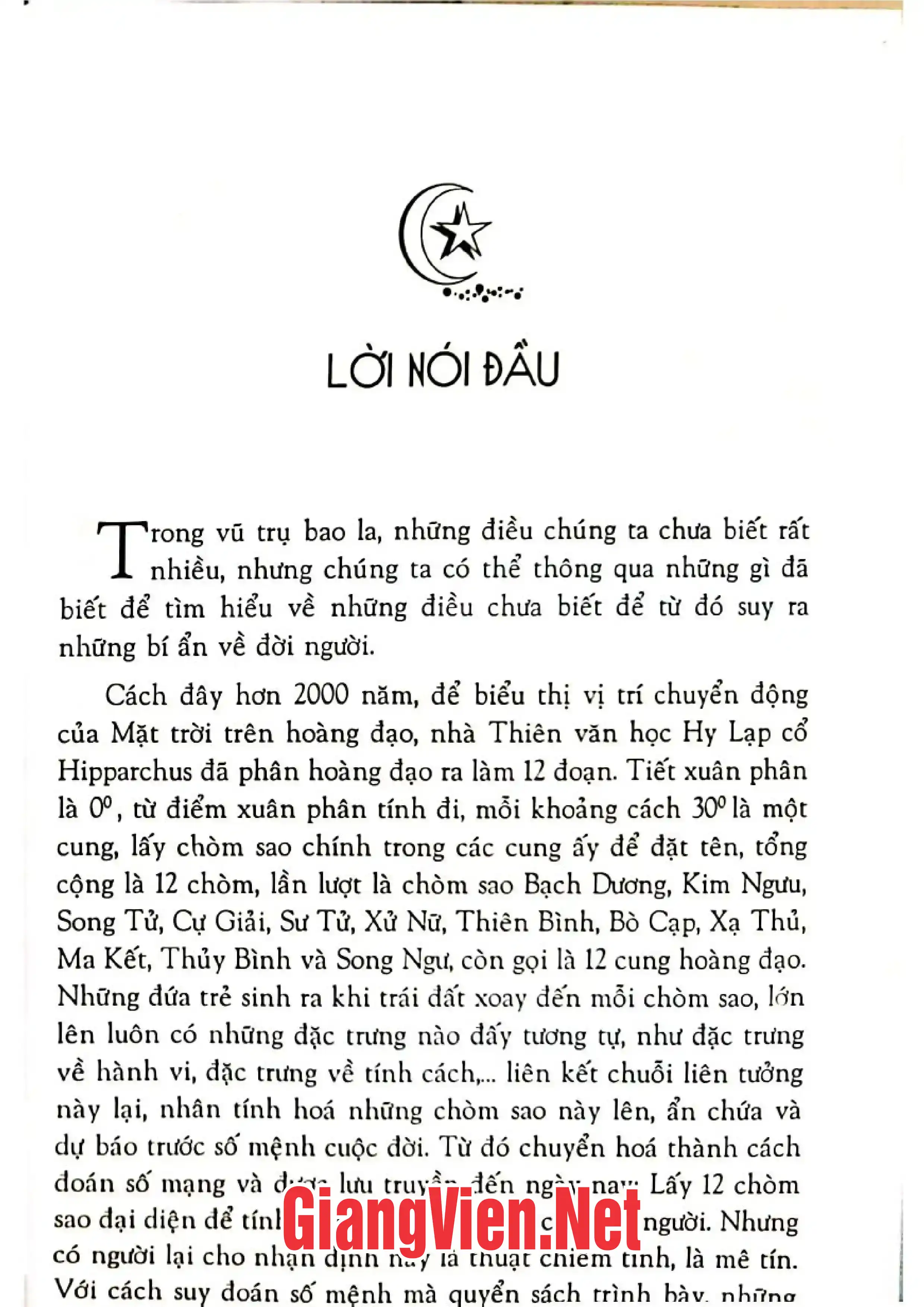 Ảnh minh họa nội dung cuốn sách: 12 Chòm sao và tính cách con người