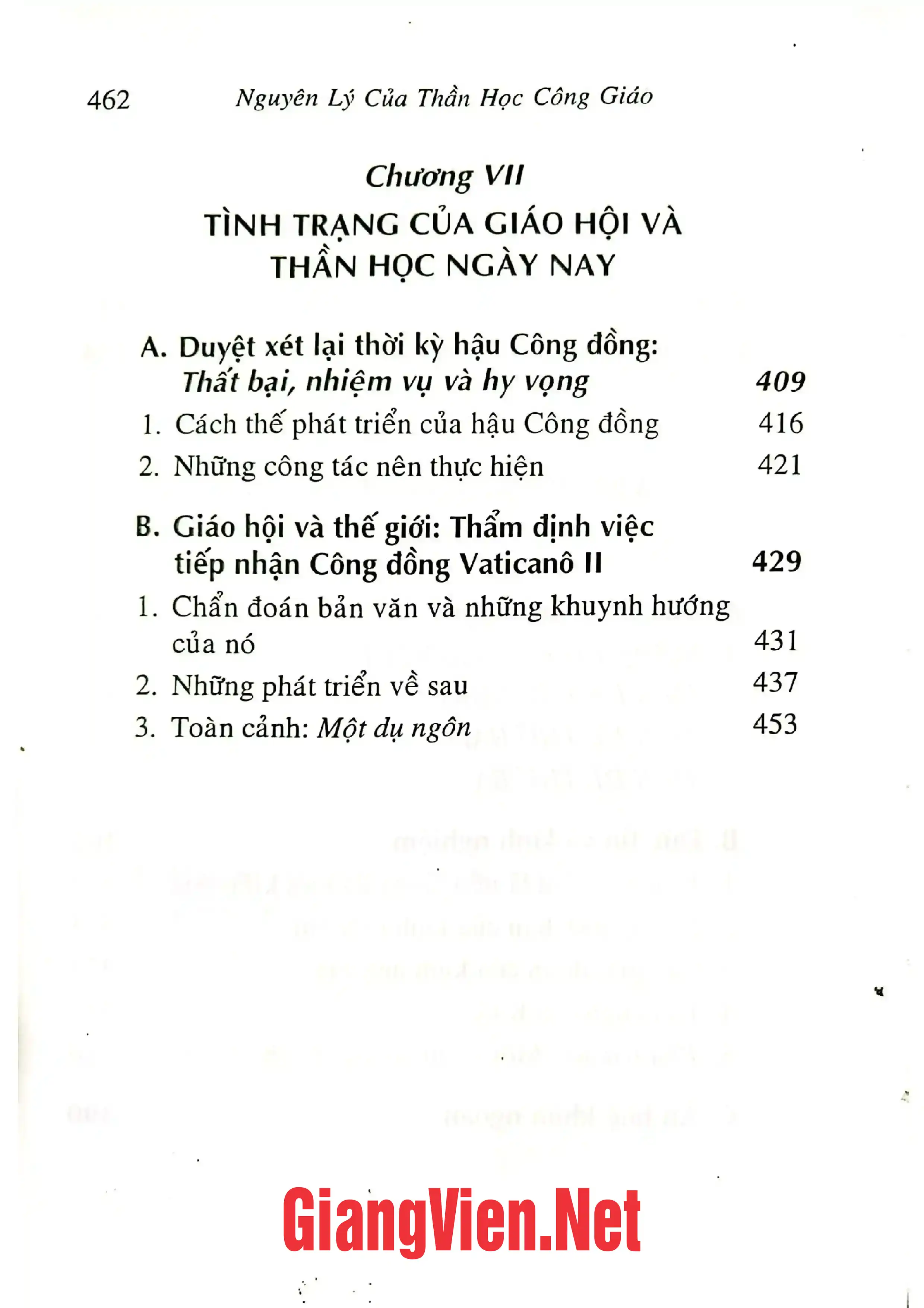 Ảnh minh họa nội dung cuốn sách: Nguyên lý của thần học Công giáo