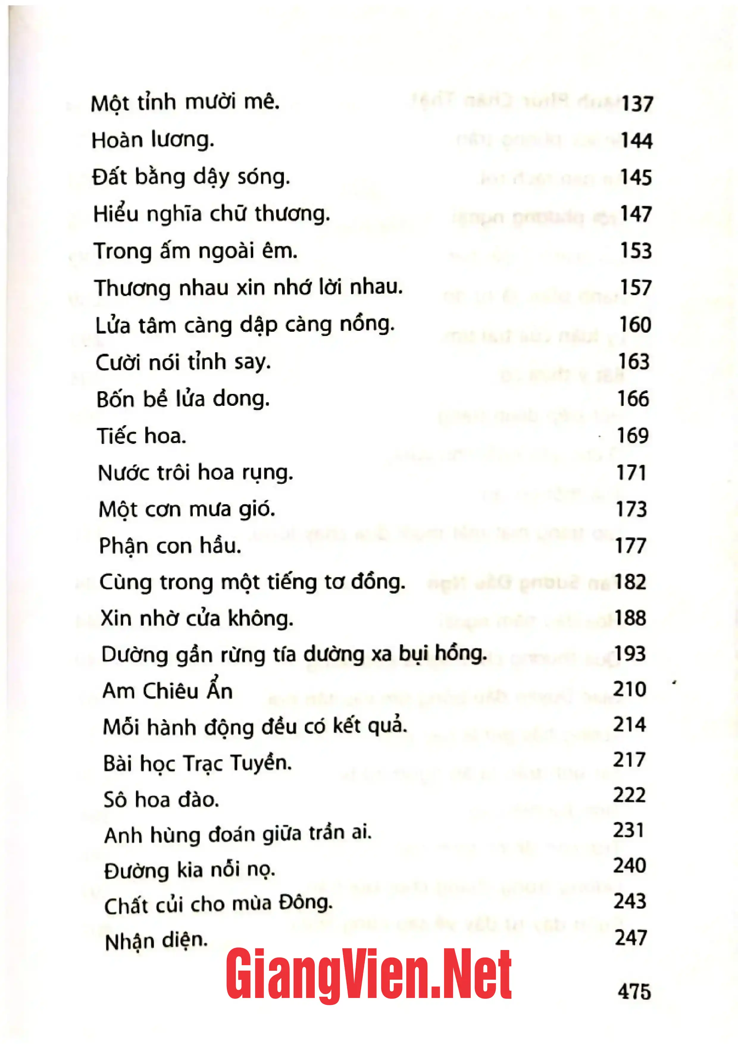 Ảnh minh họa nội dung cuốn sách: Thả một bè lau, Truyện Kiều dưới cái nhìn Thiền quán