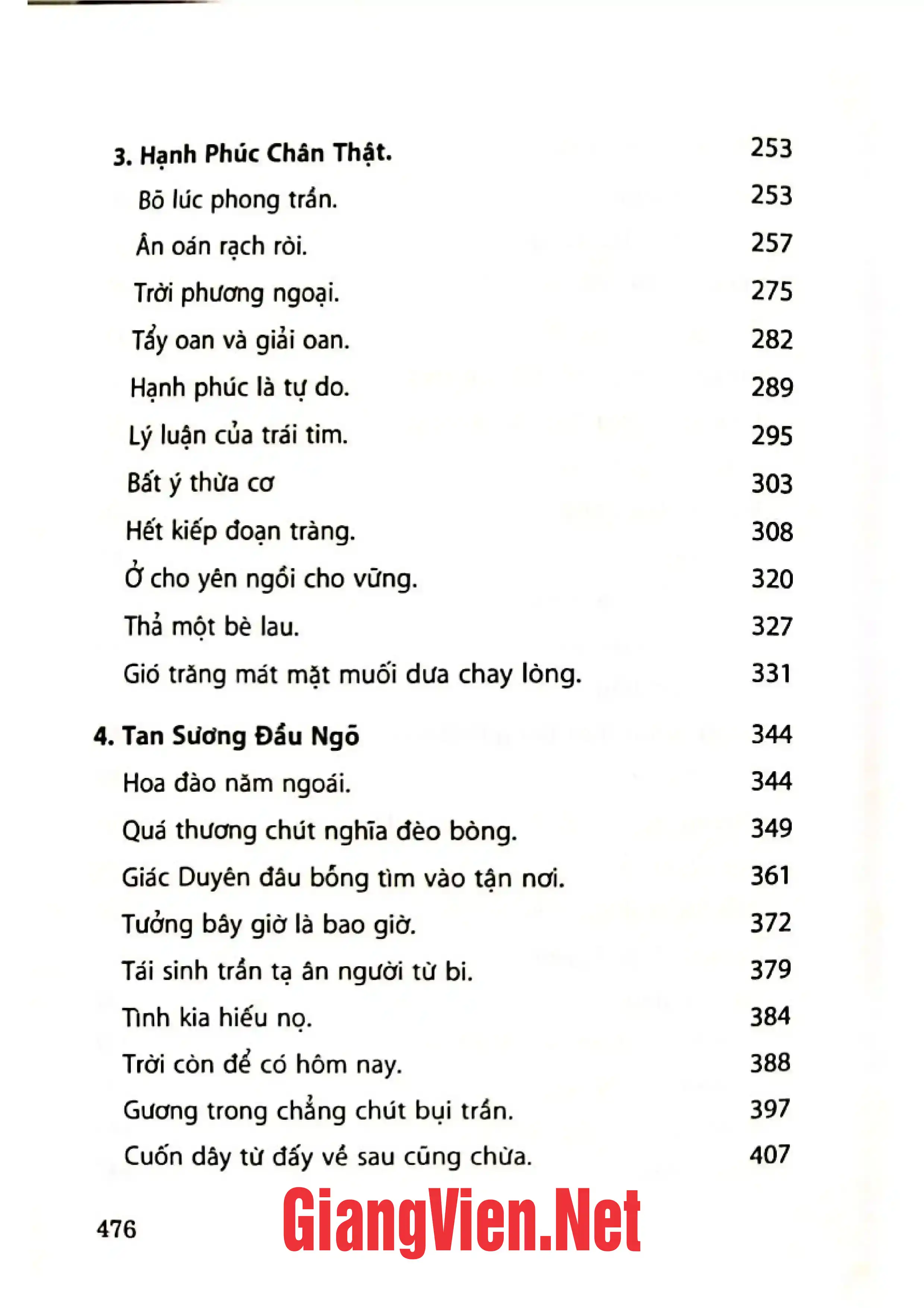 Ảnh minh họa nội dung cuốn sách: Thả một bè lau, Truyện Kiều dưới cái nhìn Thiền quán