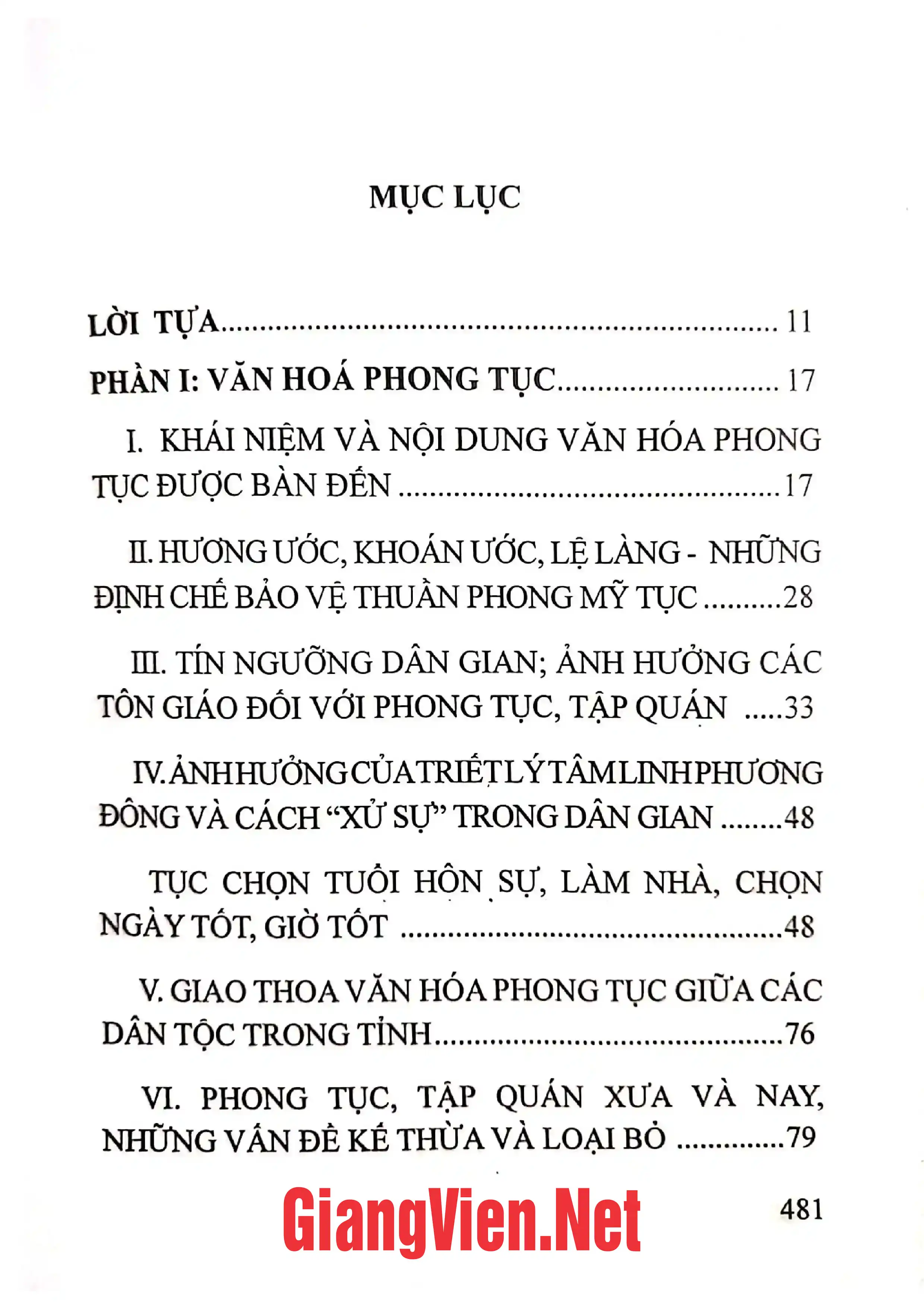 Trang bìa chính thức sách Phong tục xứ Nghệ Quyển