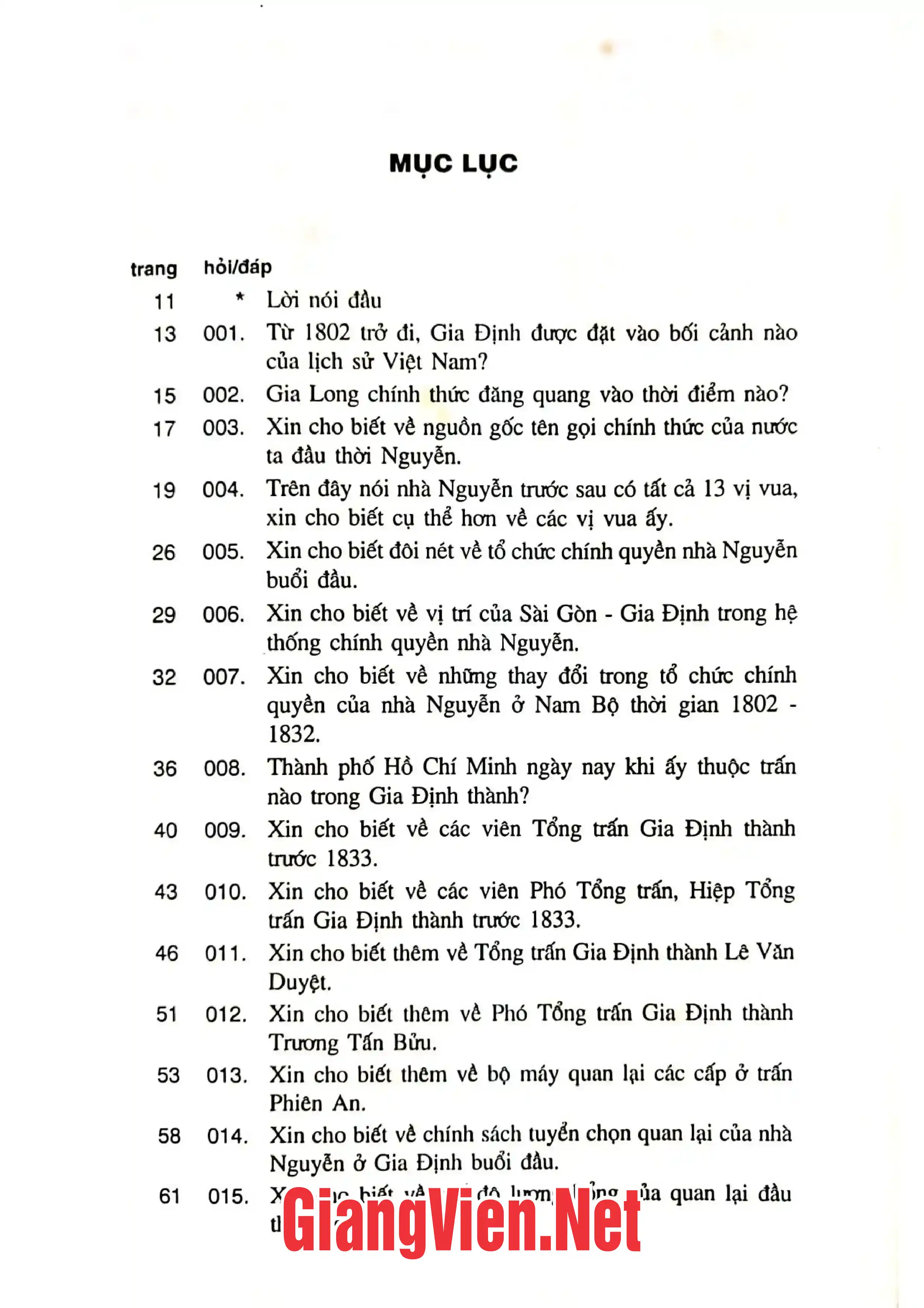 Trang bìa chính thức sách Lịch sử Gia định- Sài Gòn thời kỳ 1802-1875