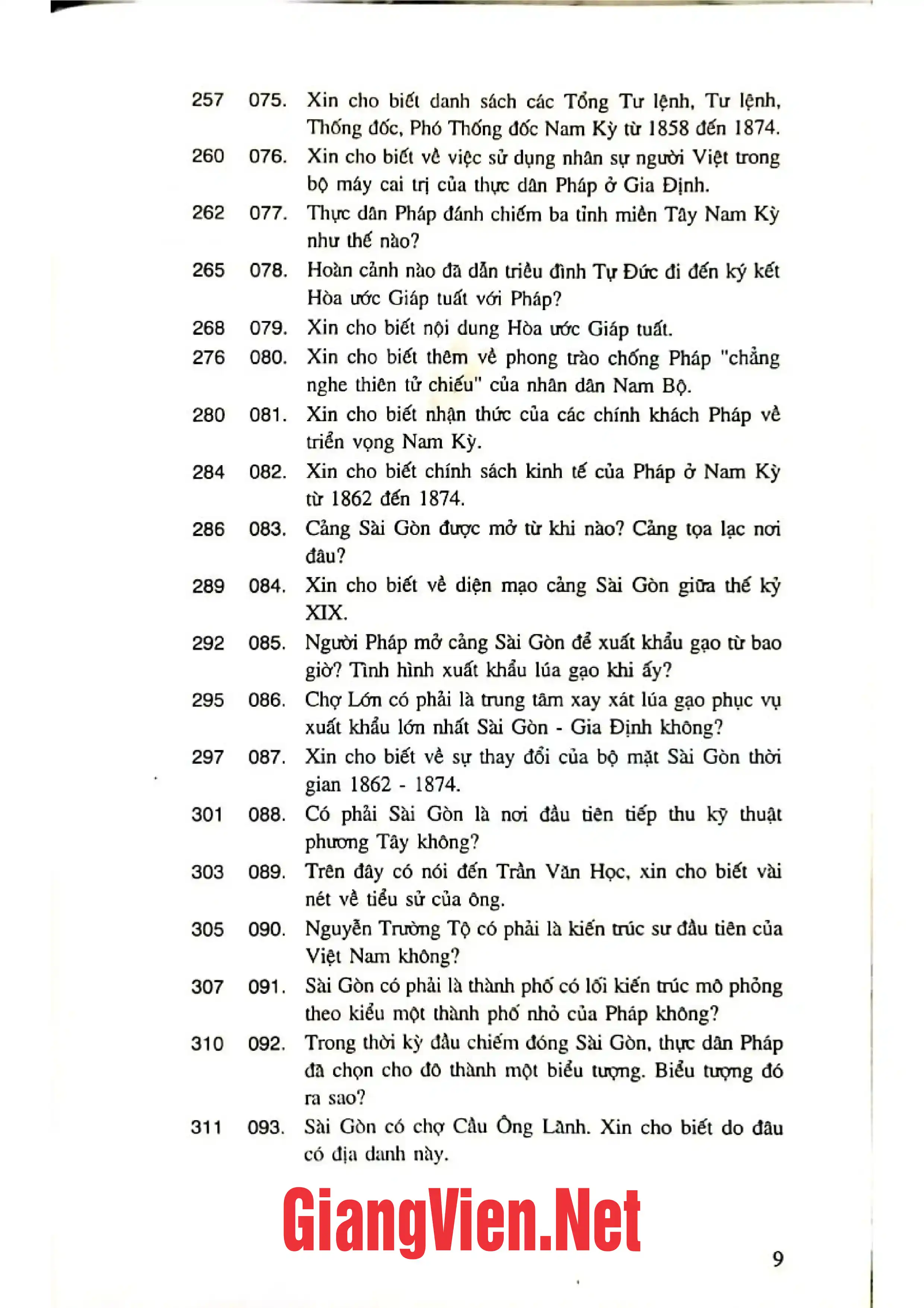 Nội dung trang phụ bản giới thiệu sách Lịch sử Gia định- Sài Gòn thời kỳ 1802-1875