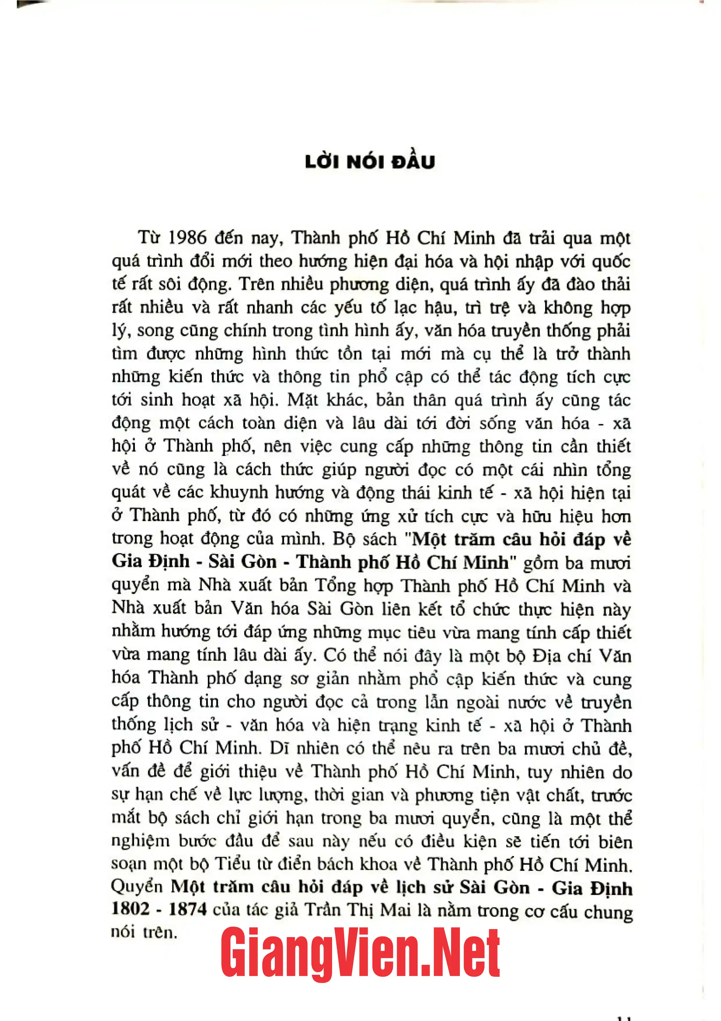 Nội dung mục lục và hình ảnh sách Lịch sử Gia định- Sài Gòn thời kỳ 1802-1875 - Trang 6