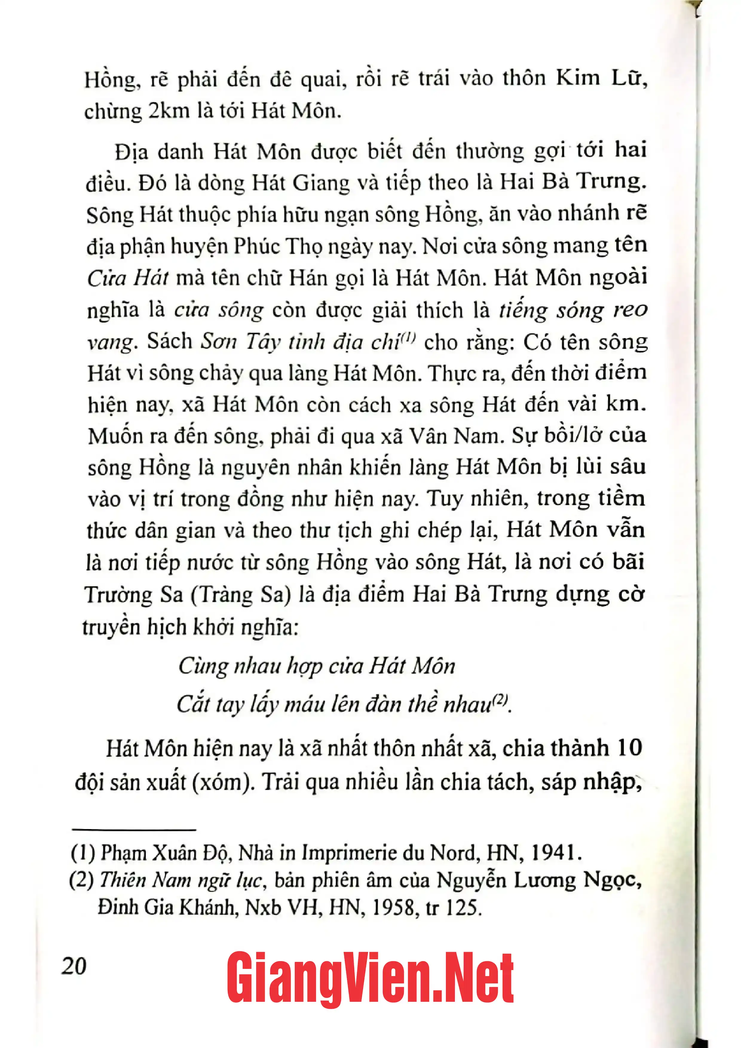 Mục lục chi tiết trang 3 sách Lễ hội dân gian làng Hát Môn