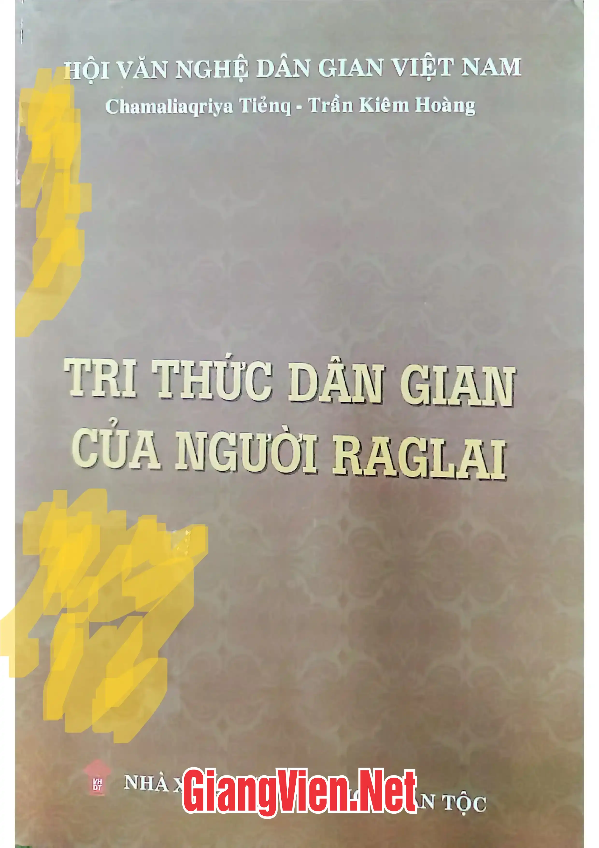 Ảnh bìa của Tri thức dân gian của người Raglai