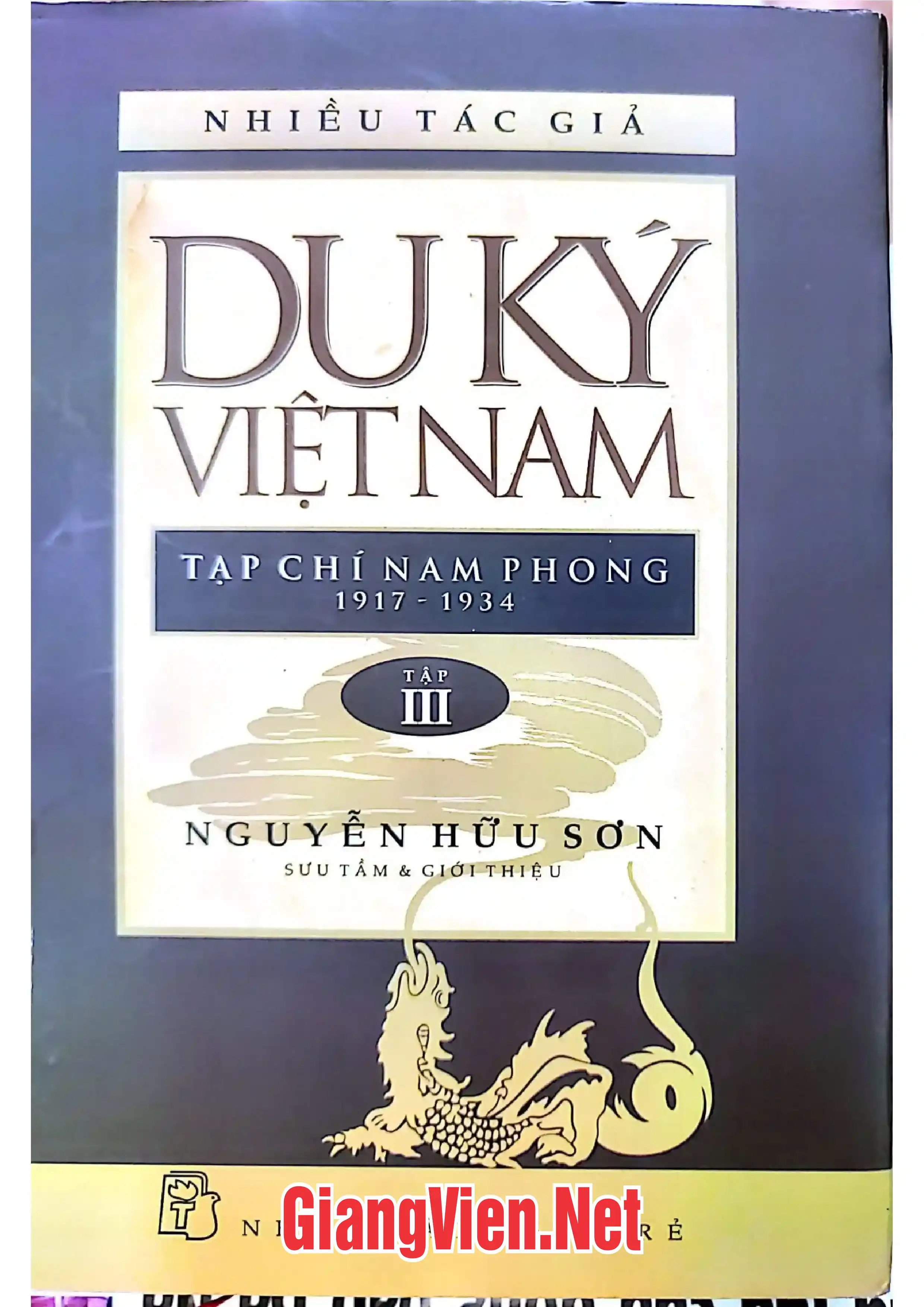 Ảnh bìa của Du ký Việt Nam Tập III