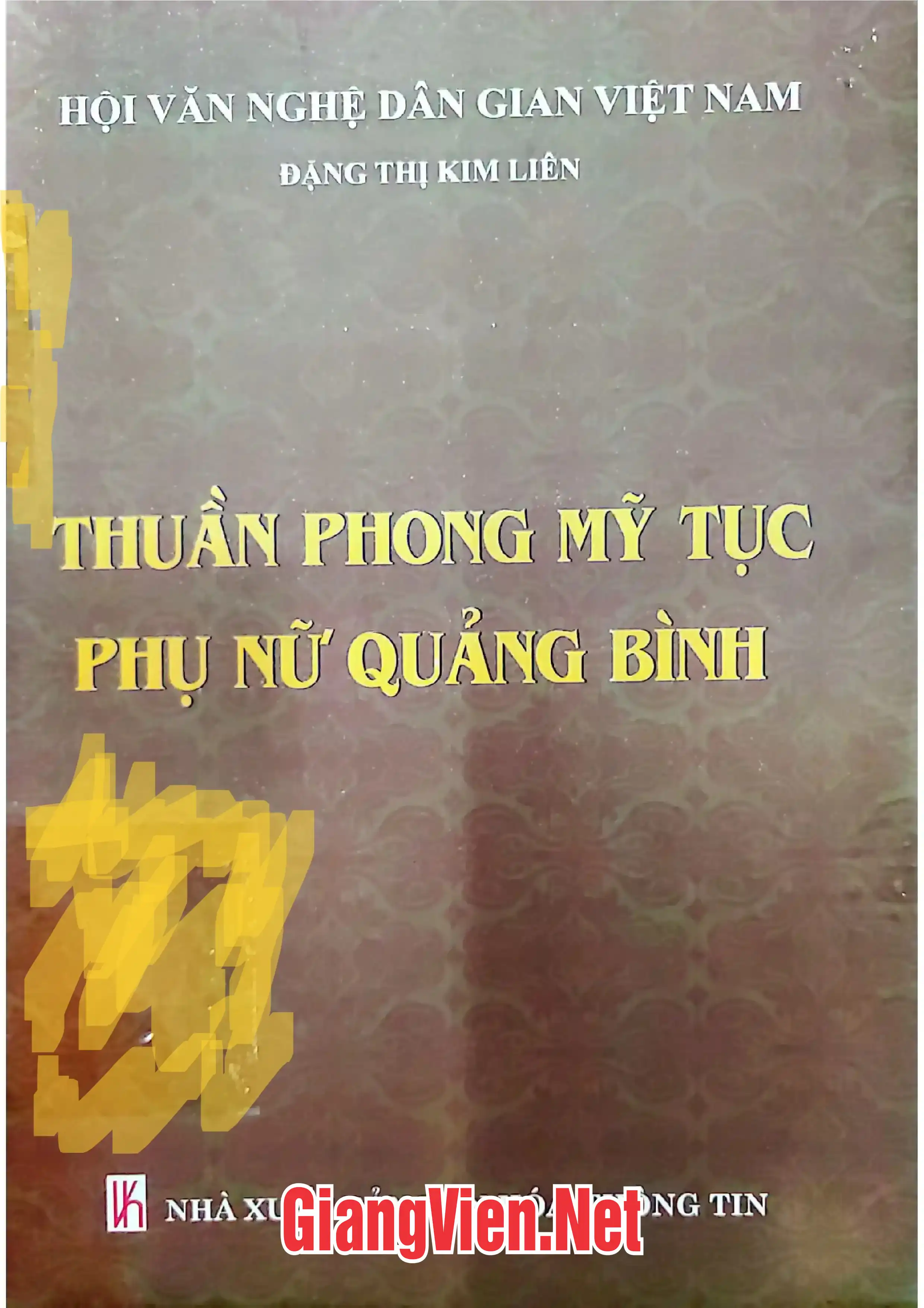 Ảnh bìa của Thuần phong mỹ tục phụ nữ Quảng Bình
