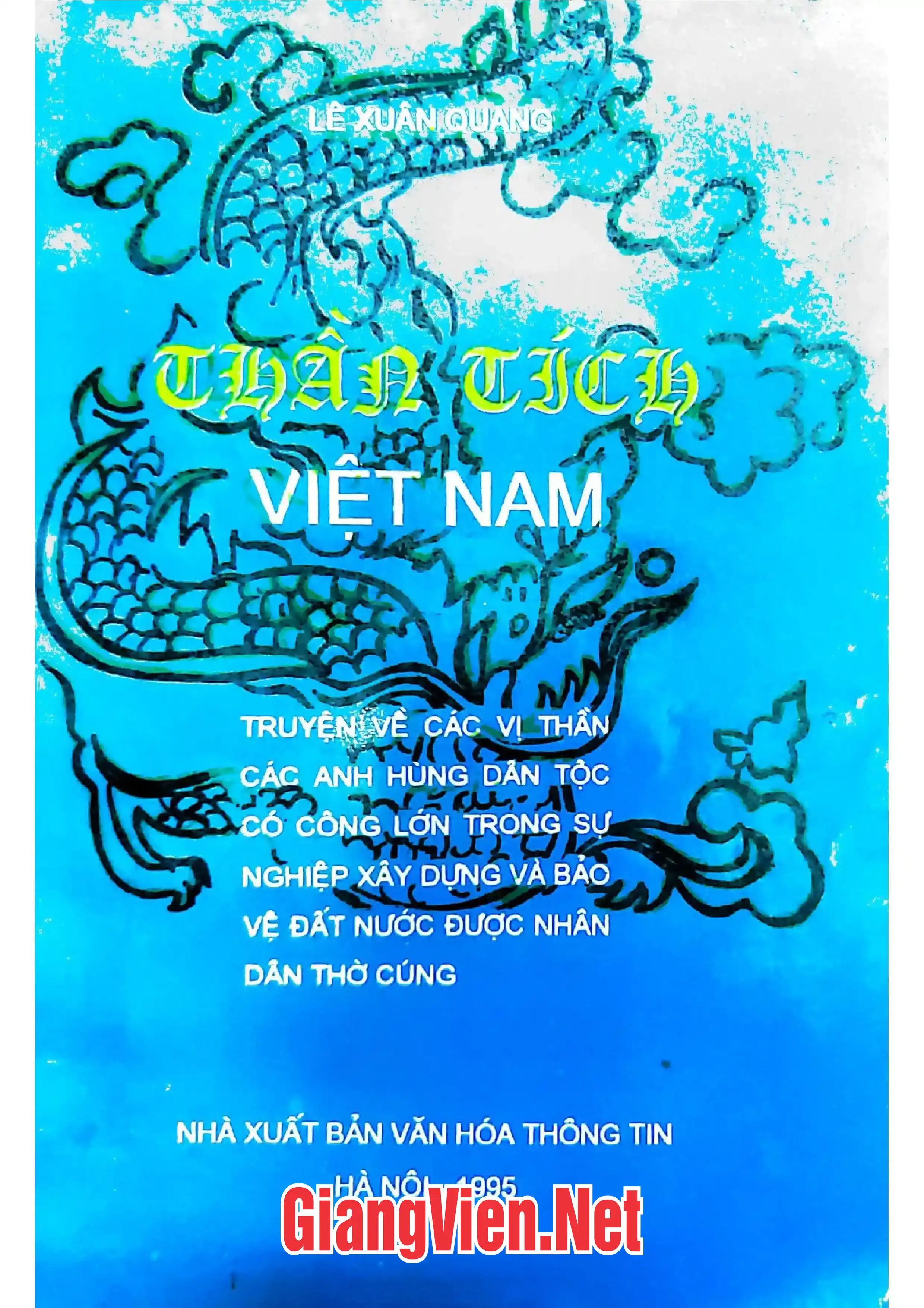 Ảnh bìa của Thần tích Việt Nam, tập I: Phần một