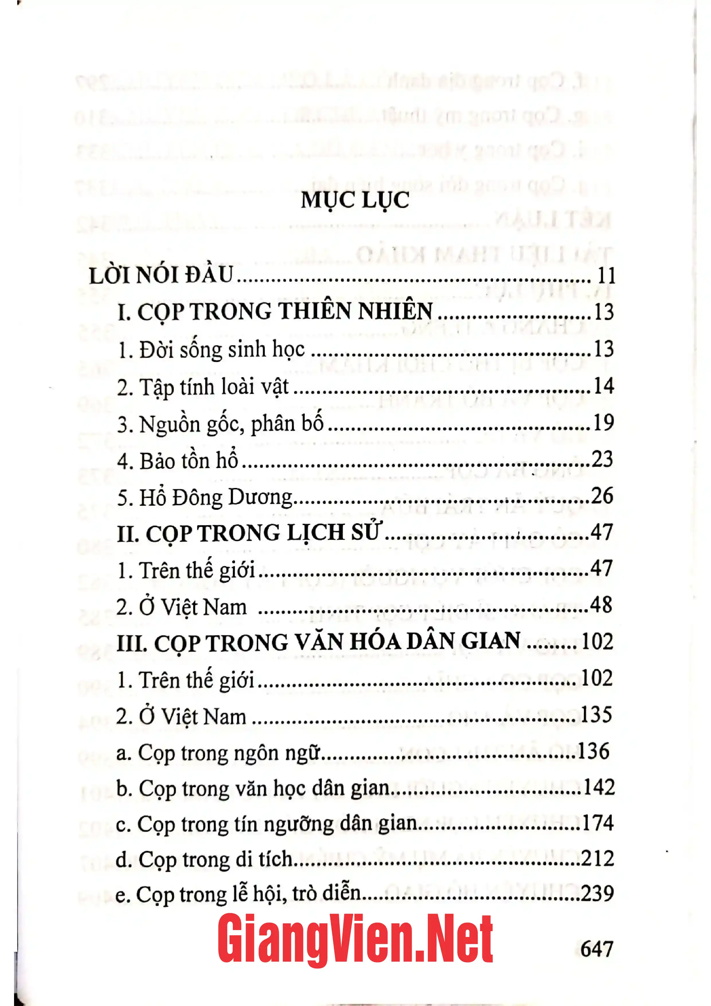 Trang bìa chính thức sách Cọp trong văn hóa dân gian