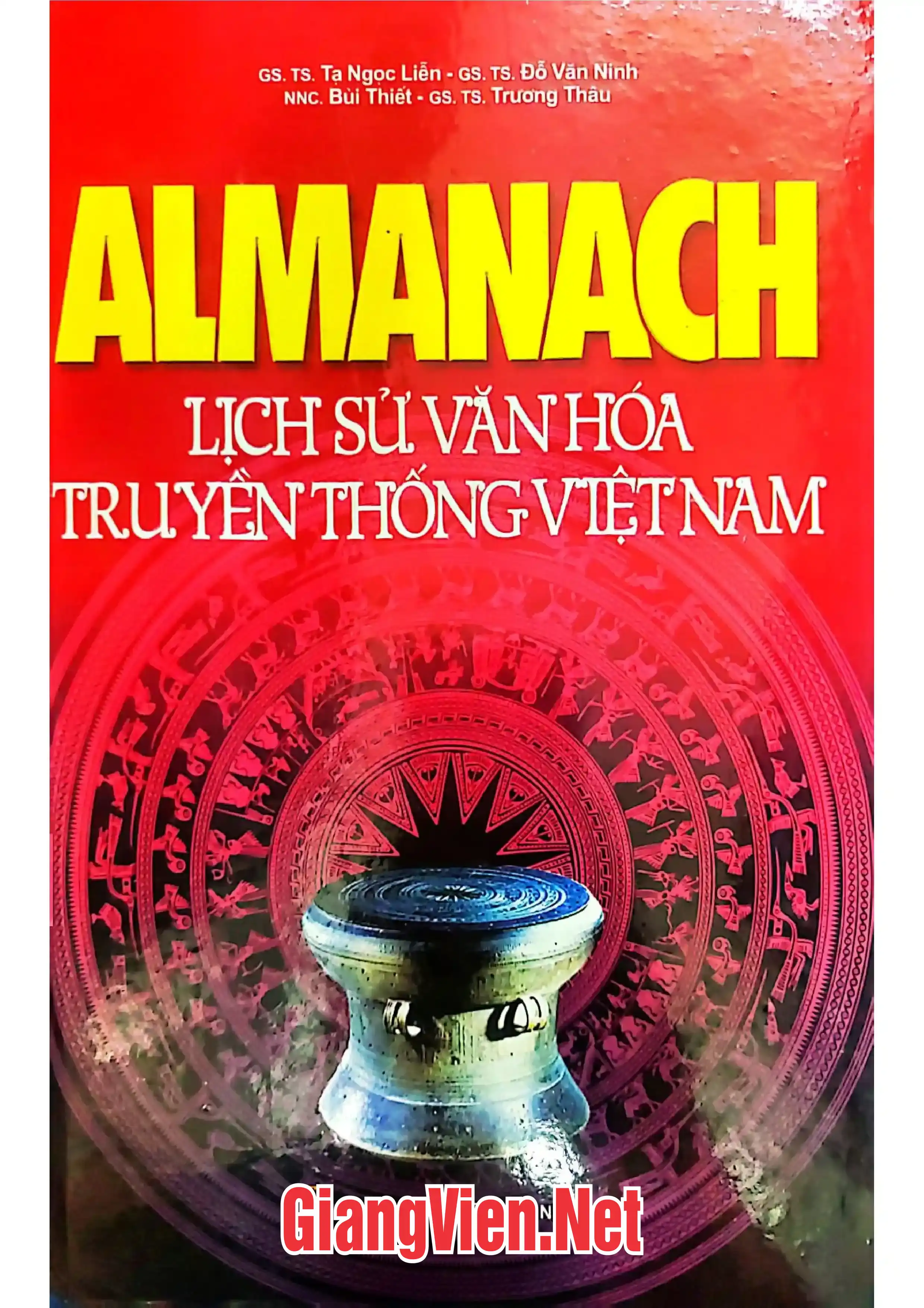 Ảnh bìa của Almanach lịch sử văn hoá truyền thống Việt Nam