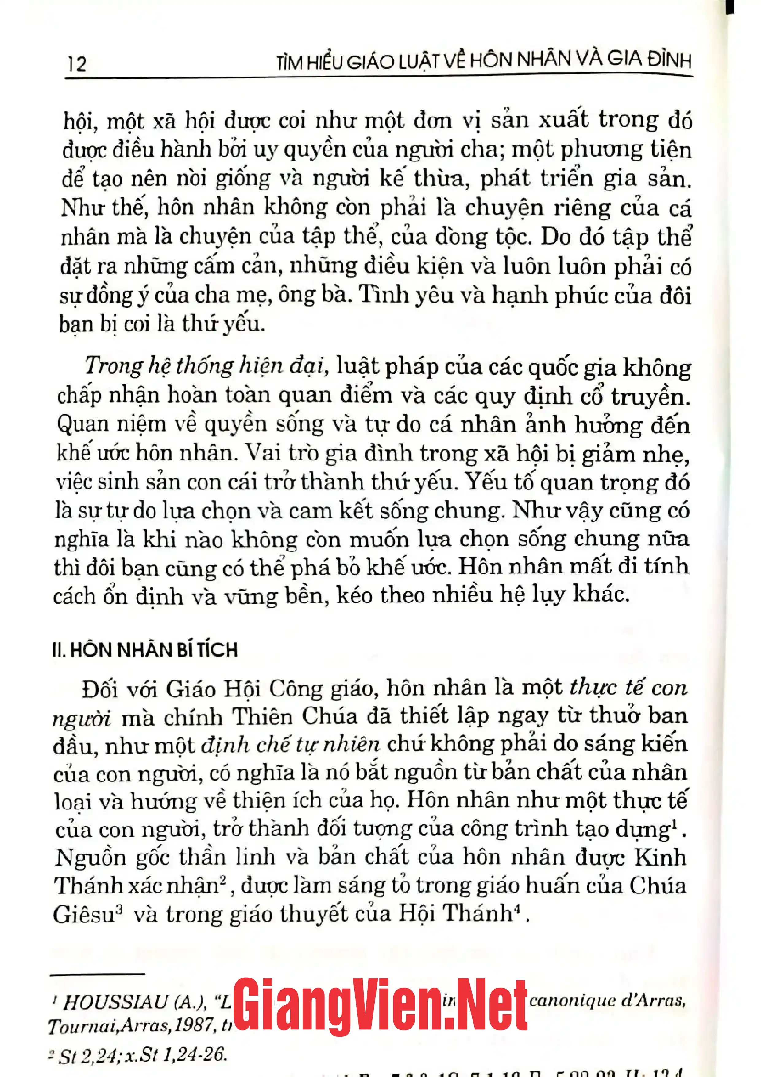 Nội dung mục lục và hình ảnh sách Tìm hiểu giáo luật về hôn nhân và gia đình - Trang 5