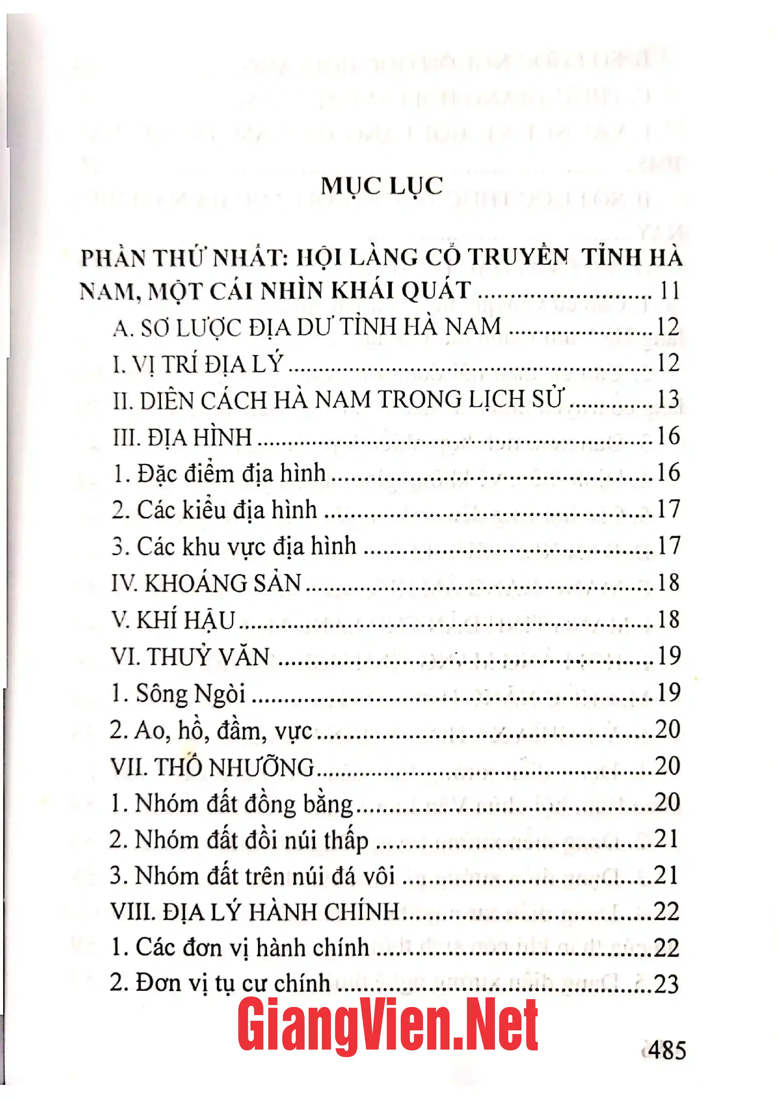 Ảnh minh họa nội dung cuốn sách: Hội làng cổ truyền tỉnh Hà Nam
