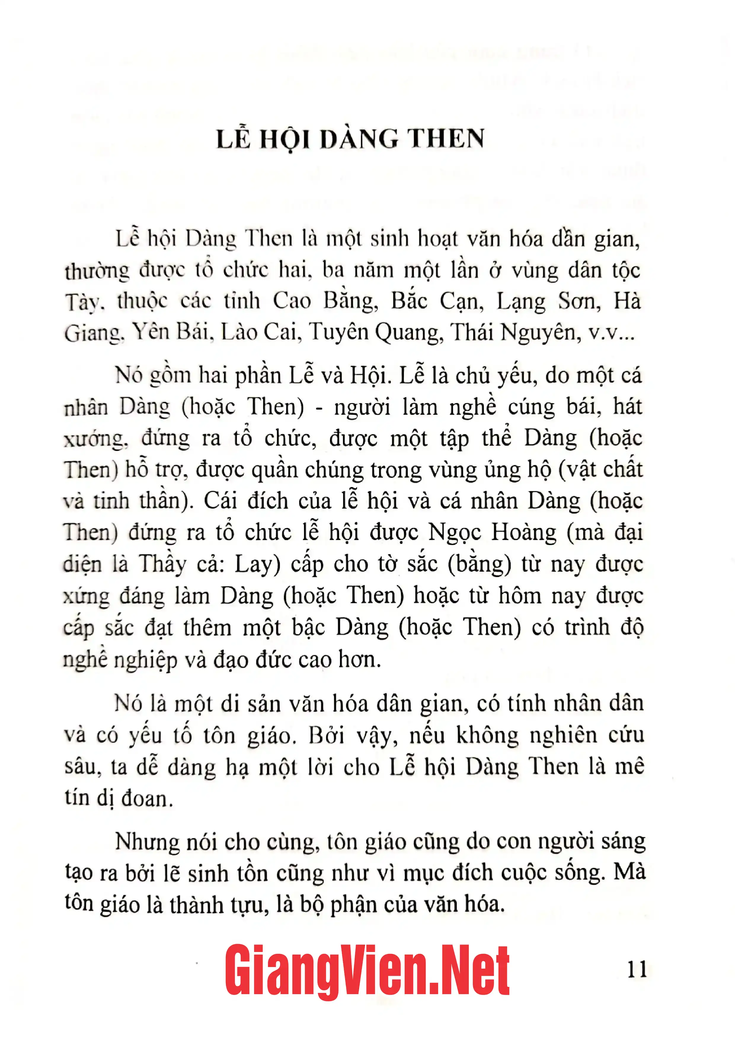 Mục lục chi tiết trang 2 sách Lễ hội Dàng Then