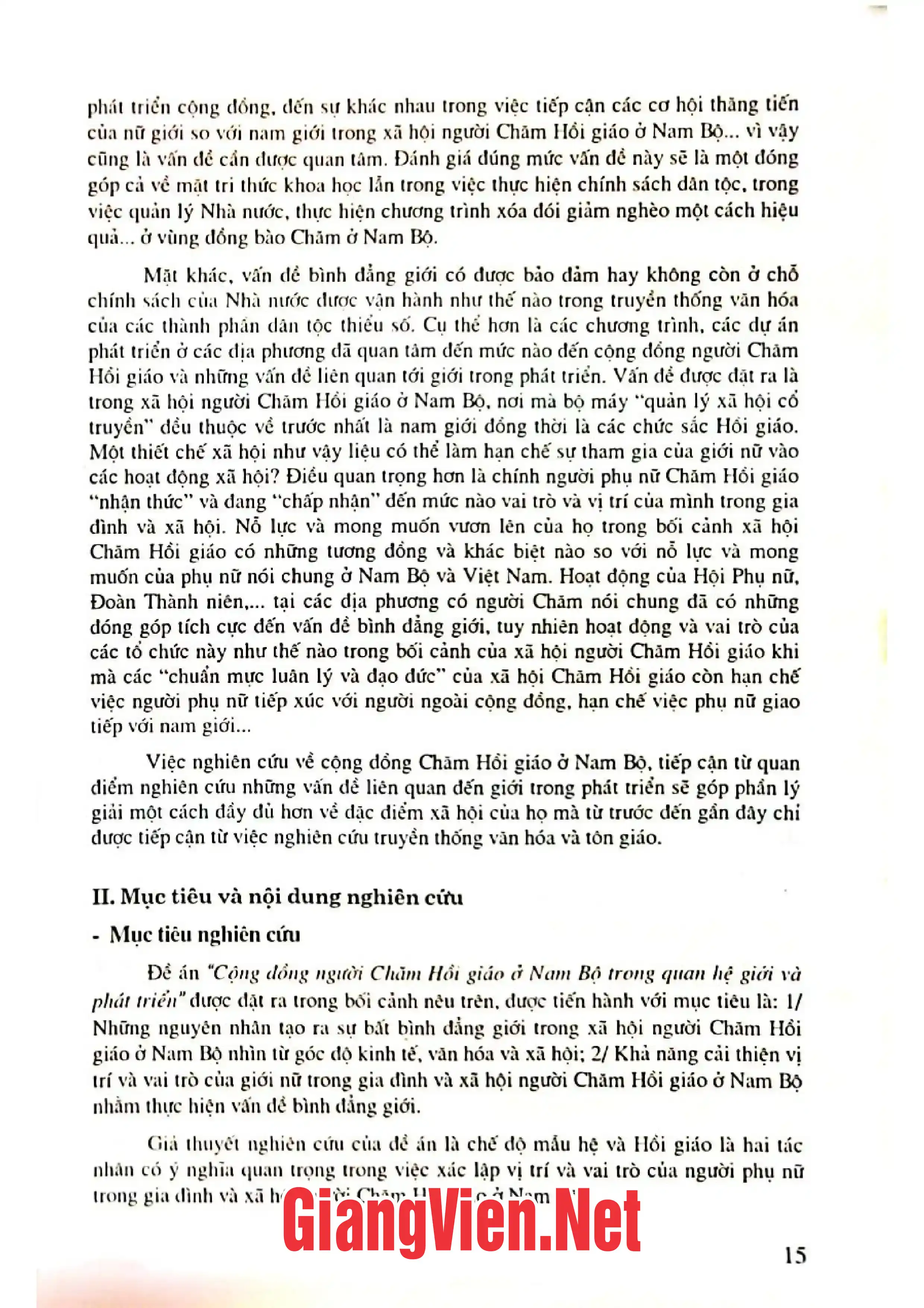 Ảnh minh họa nội dung cuốn sách: Cộng đồng người Chăm Hồi giáo ở Nam Bộ trong quan hệ giới và phát triển