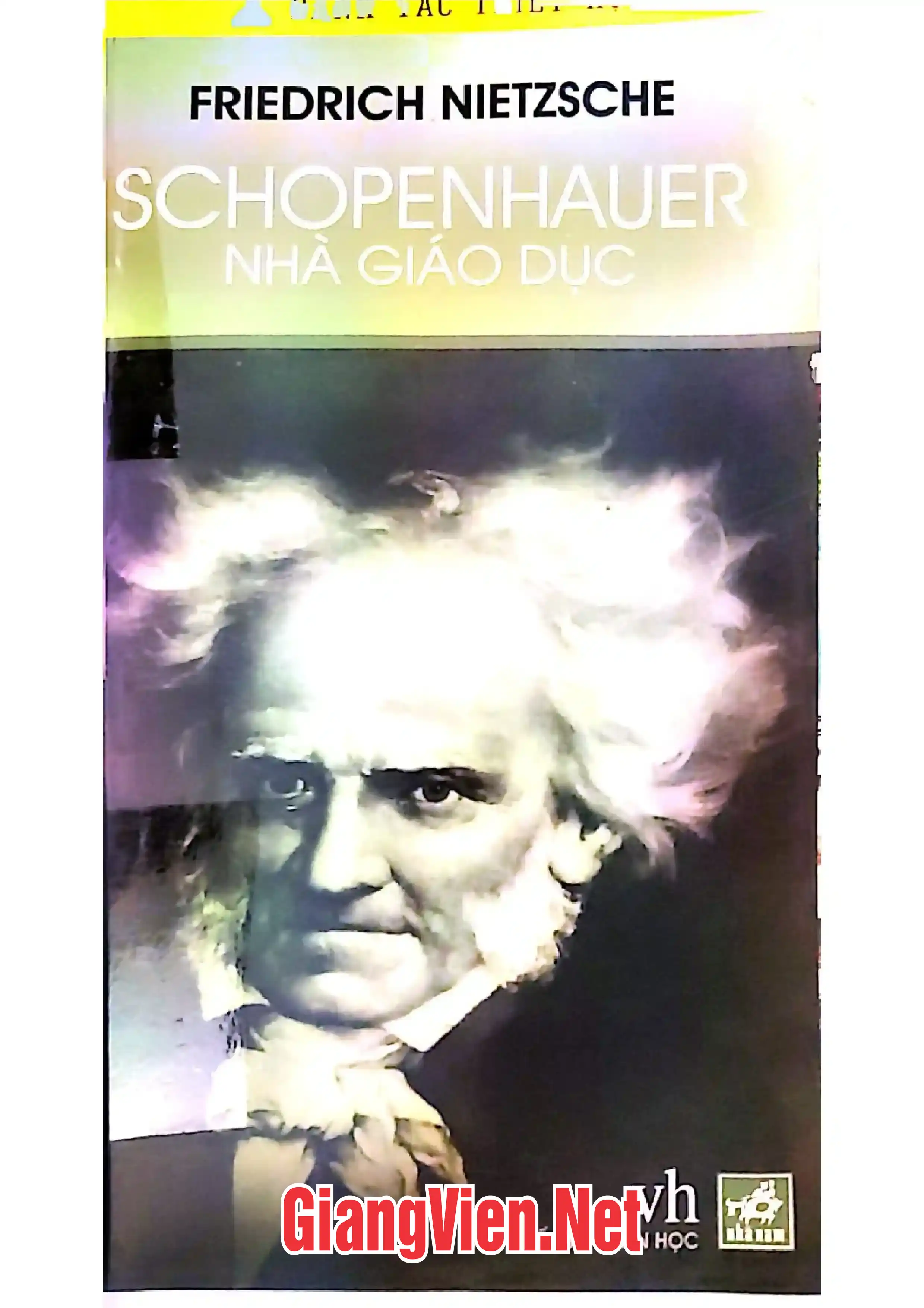 Ảnh bìa của Schopenhauer nhà giáo dục