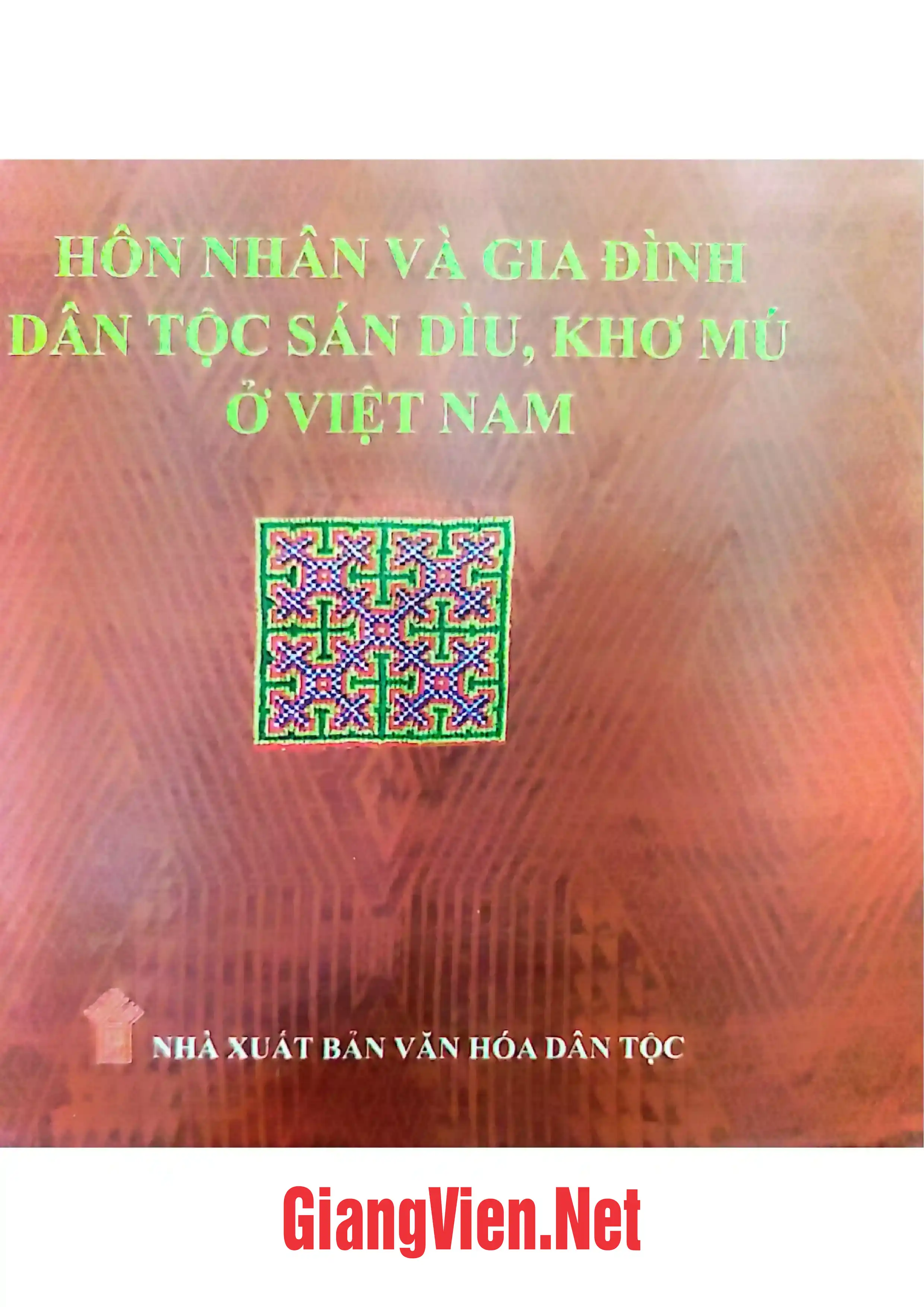 Ảnh bìa của Hôn nhân và gian đình dân tộc Sán Dìu, Khơ Mú ở Việt Nam