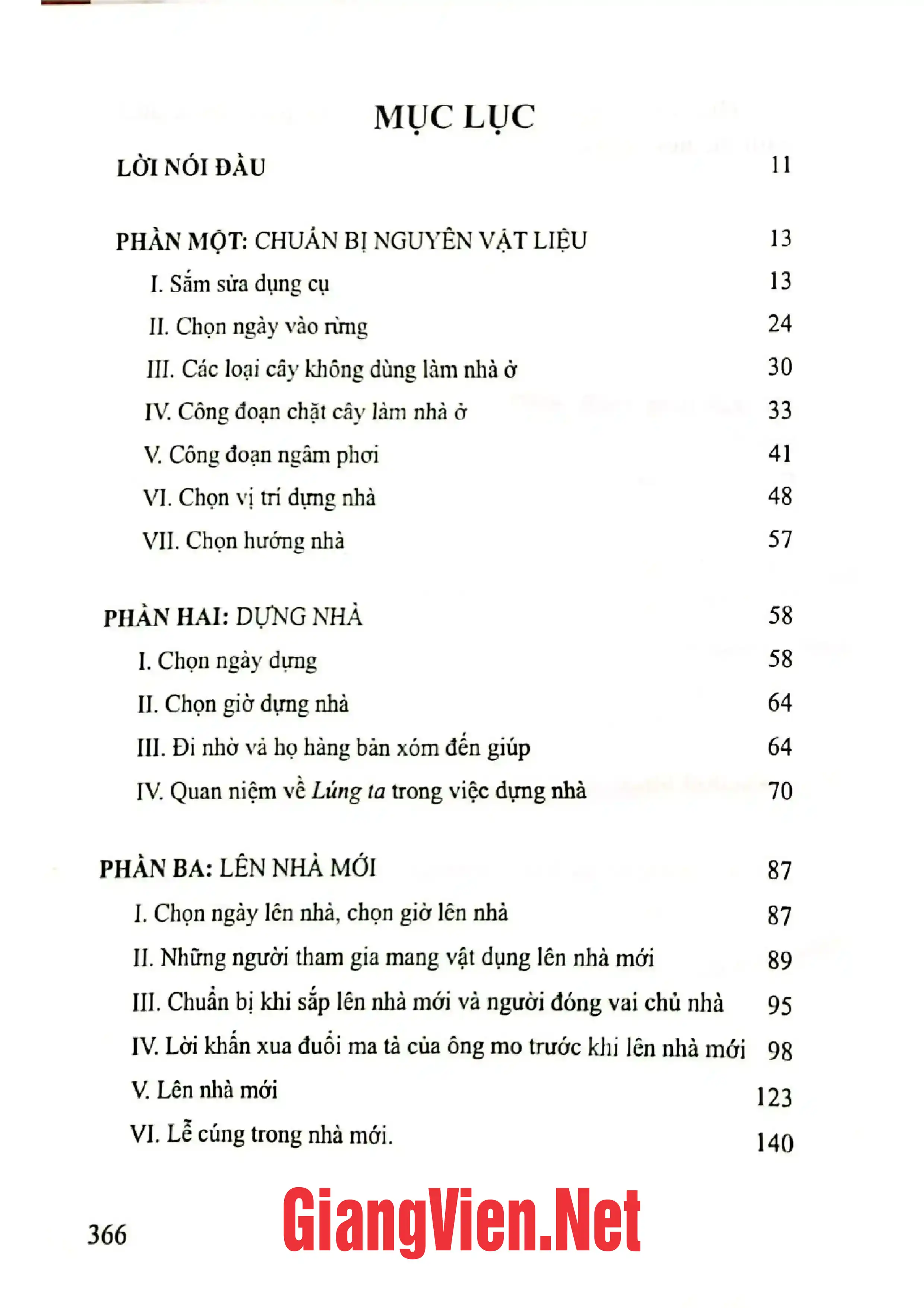 Ảnh minh họa nội dung cuốn sách: Quy trình dựng nhà sàn cổ của người Thái đen ở Mường Thanh tỉnh Điện Biên