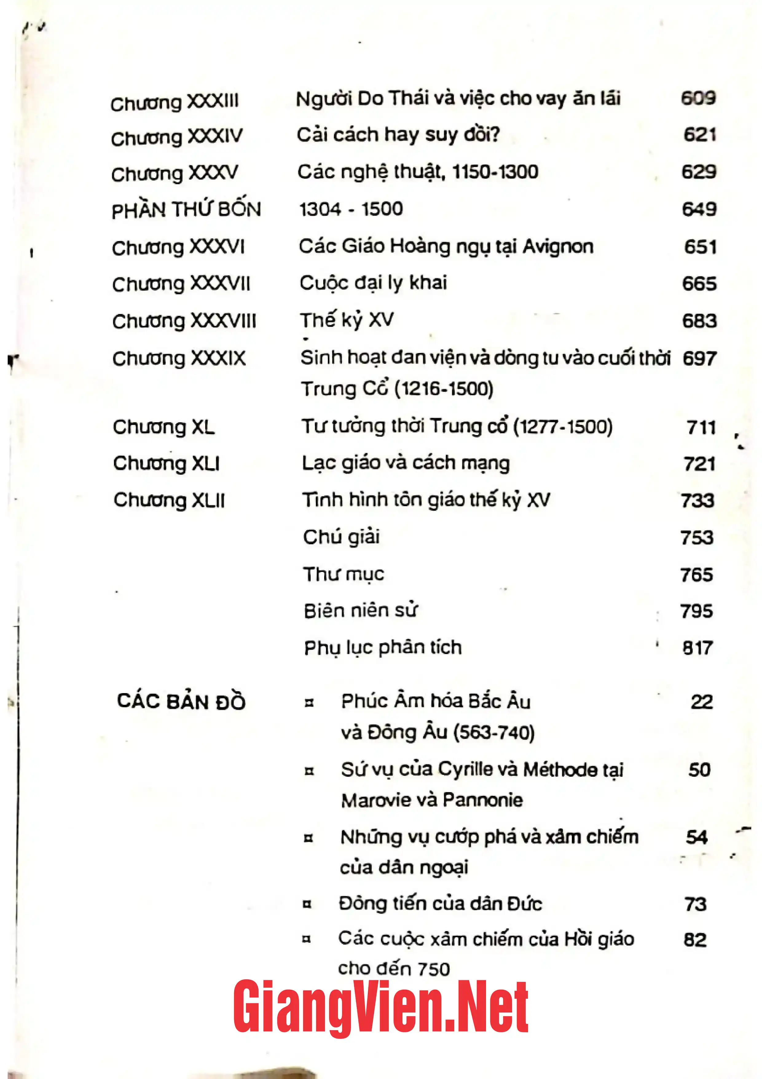 Ảnh minh họa nội dung cuốn sách: Tân lịch sử giáo hội, Cuốn II A Thời Trung cổ 600- 1500