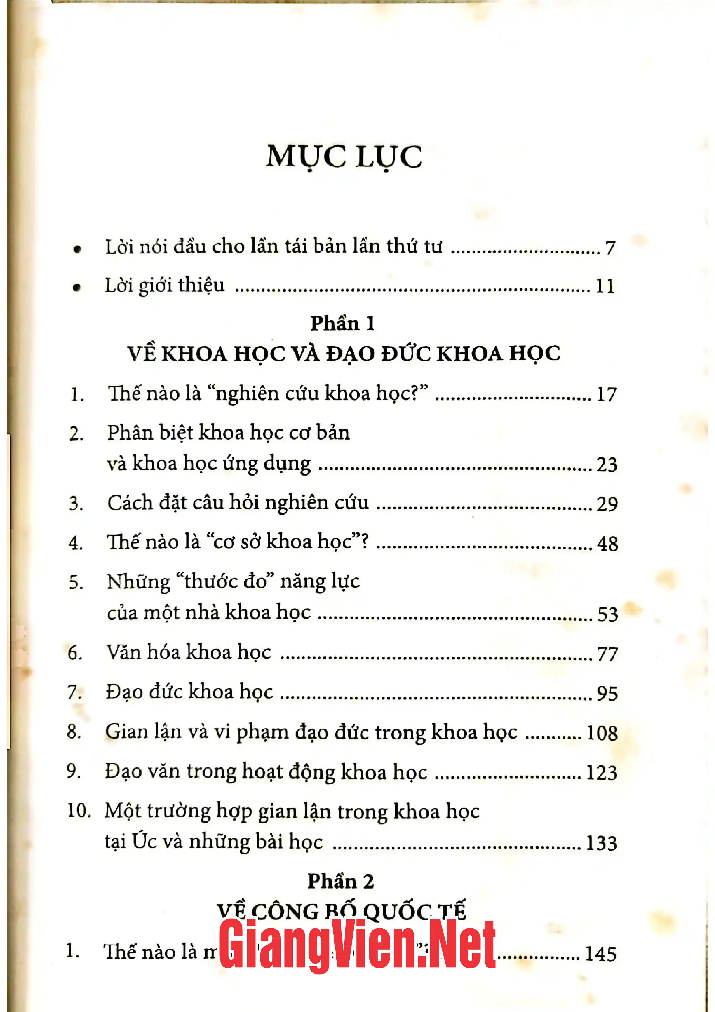 Trang bìa chính thức sách Đi vào nghiên cứu khoa học