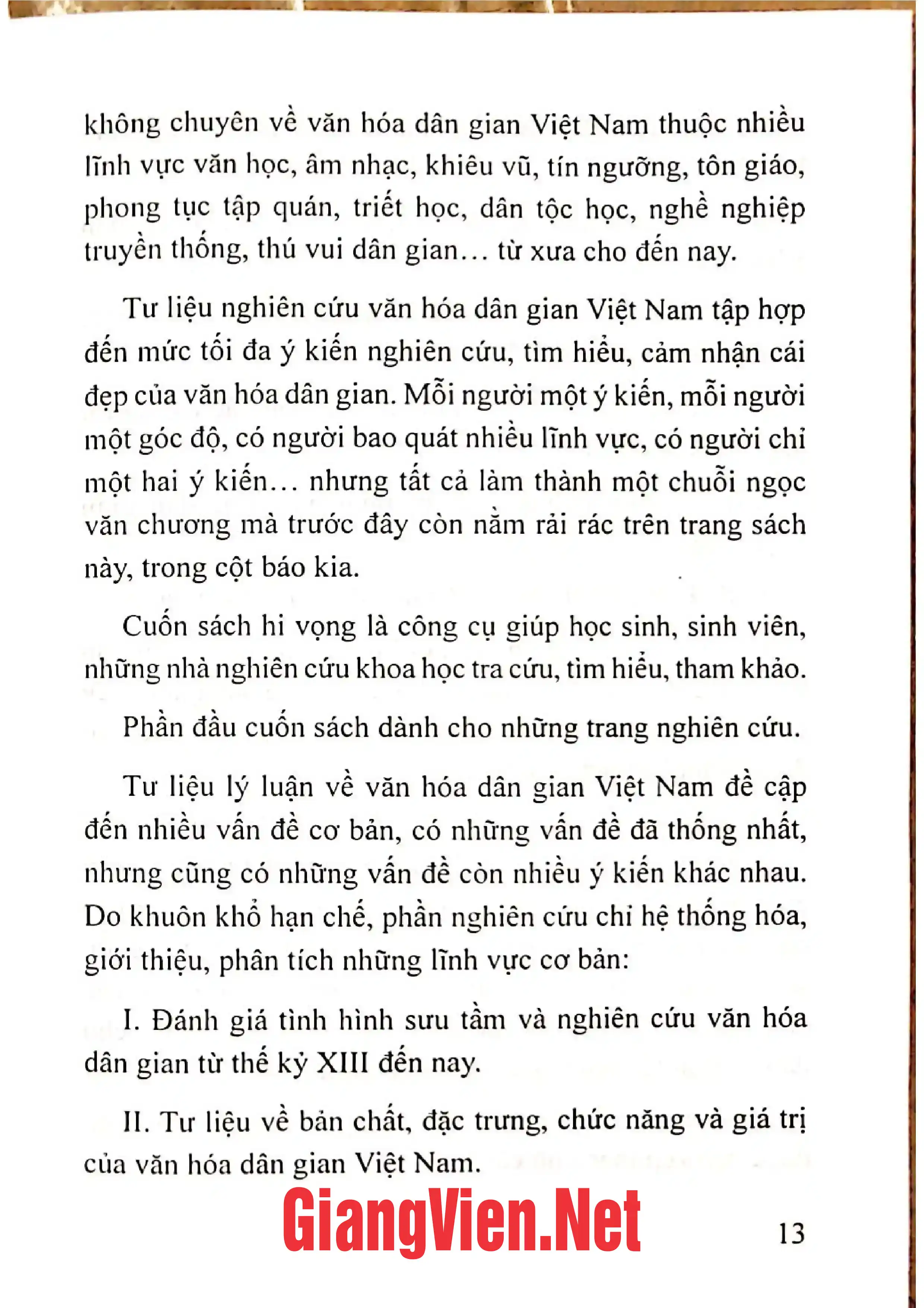 Ảnh minh họa nội dung cuốn sách: Nghiên cứu tư liệu lý luận văn hóa dân gian Việt Nam Quyển 1