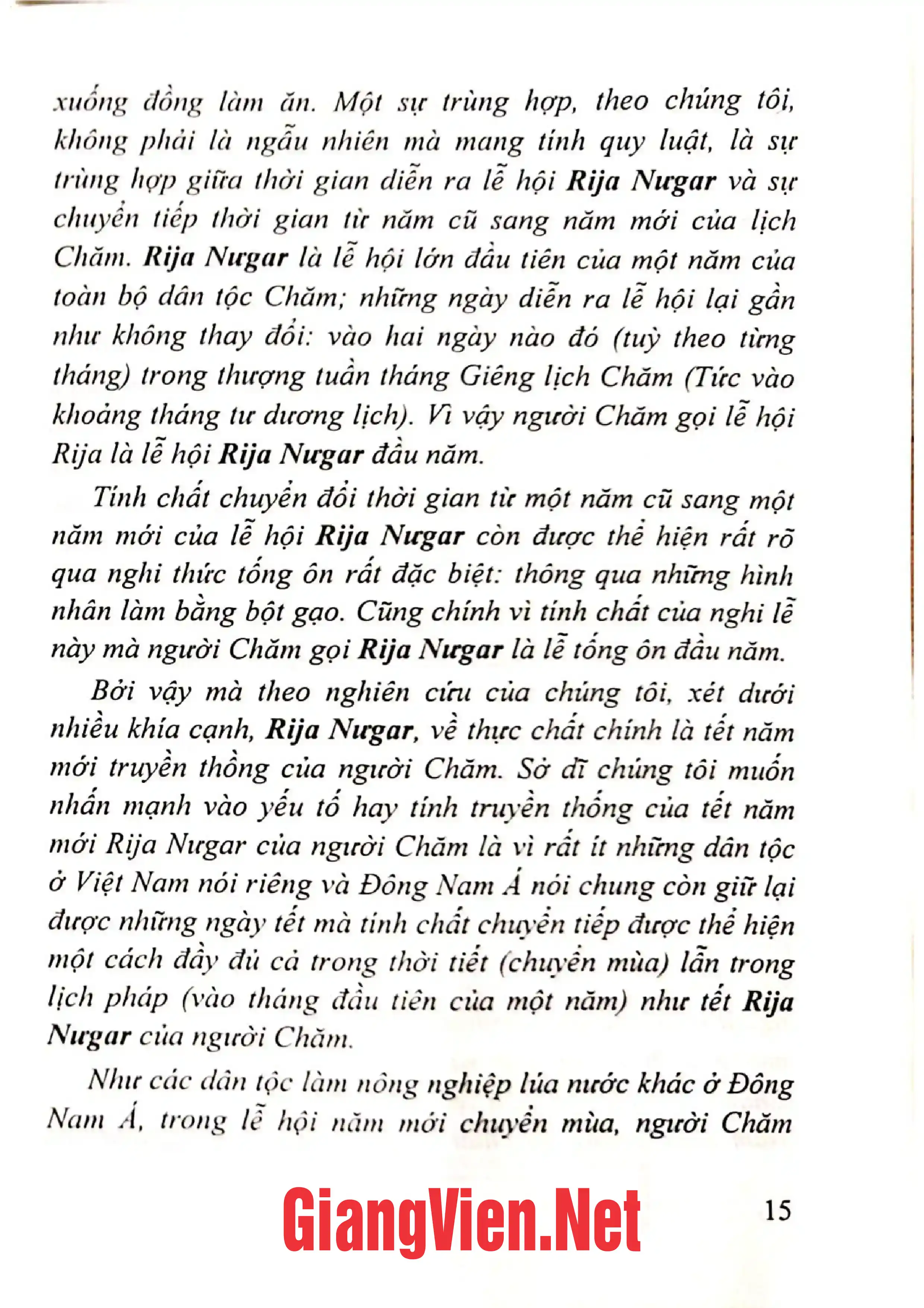 Mục lục chi tiết trang 3 sách Nghi lễ - lễ hội của người Chăm và người Ê Đê