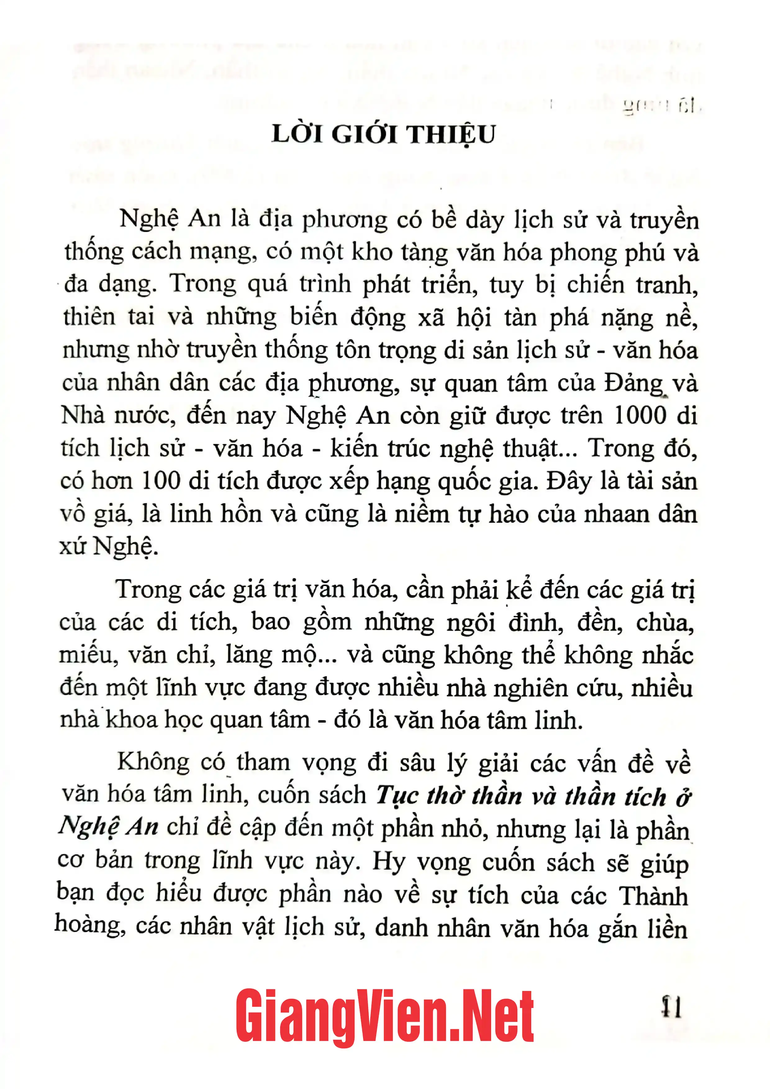 Ảnh minh họa nội dung cuốn sách: Tục thờ thần và thần tích Nghệ An