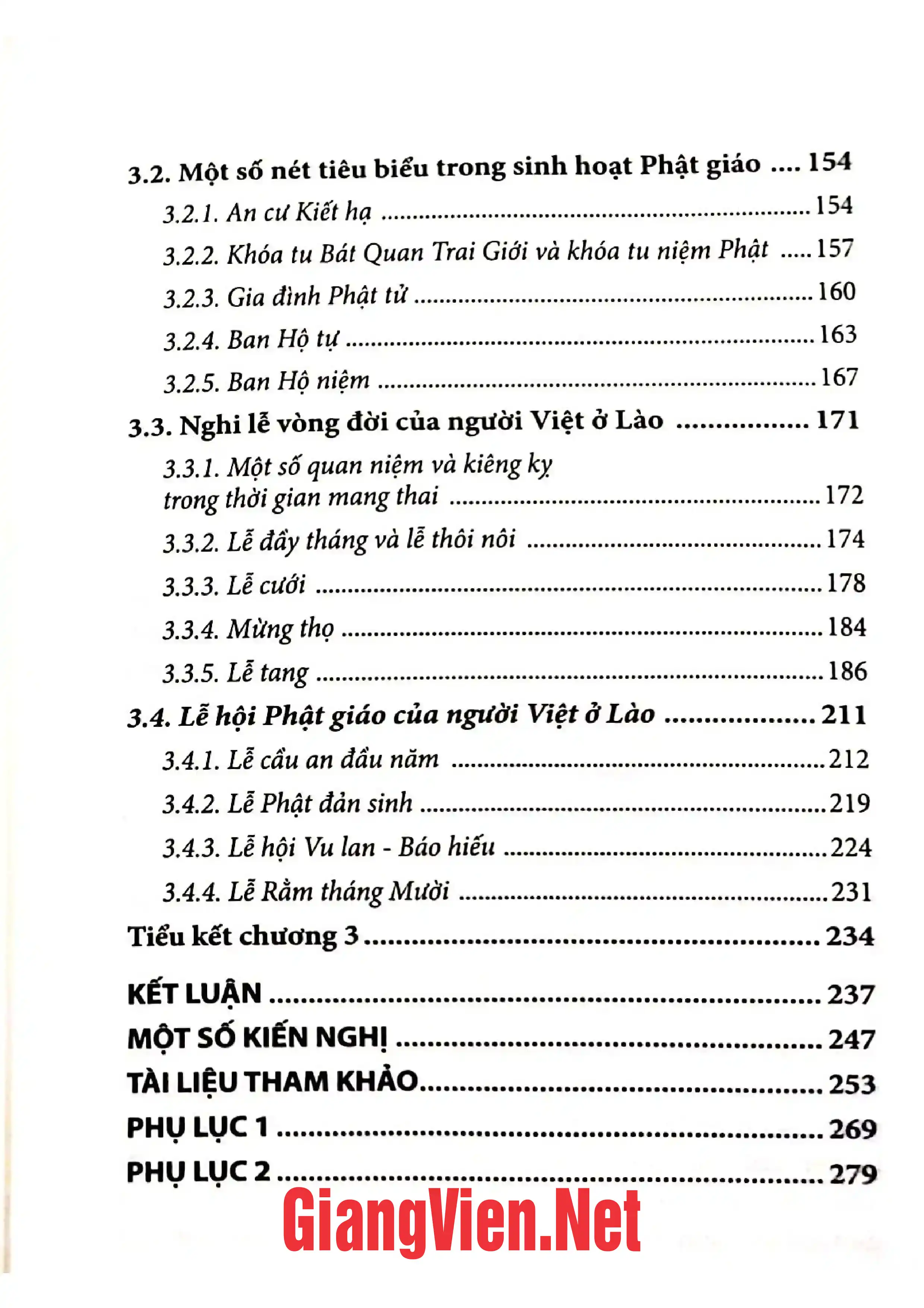 Nội dung trang phụ bản giới thiệu sách Văn hóa Phật giáo trong đời sống của người Việt ở Lào