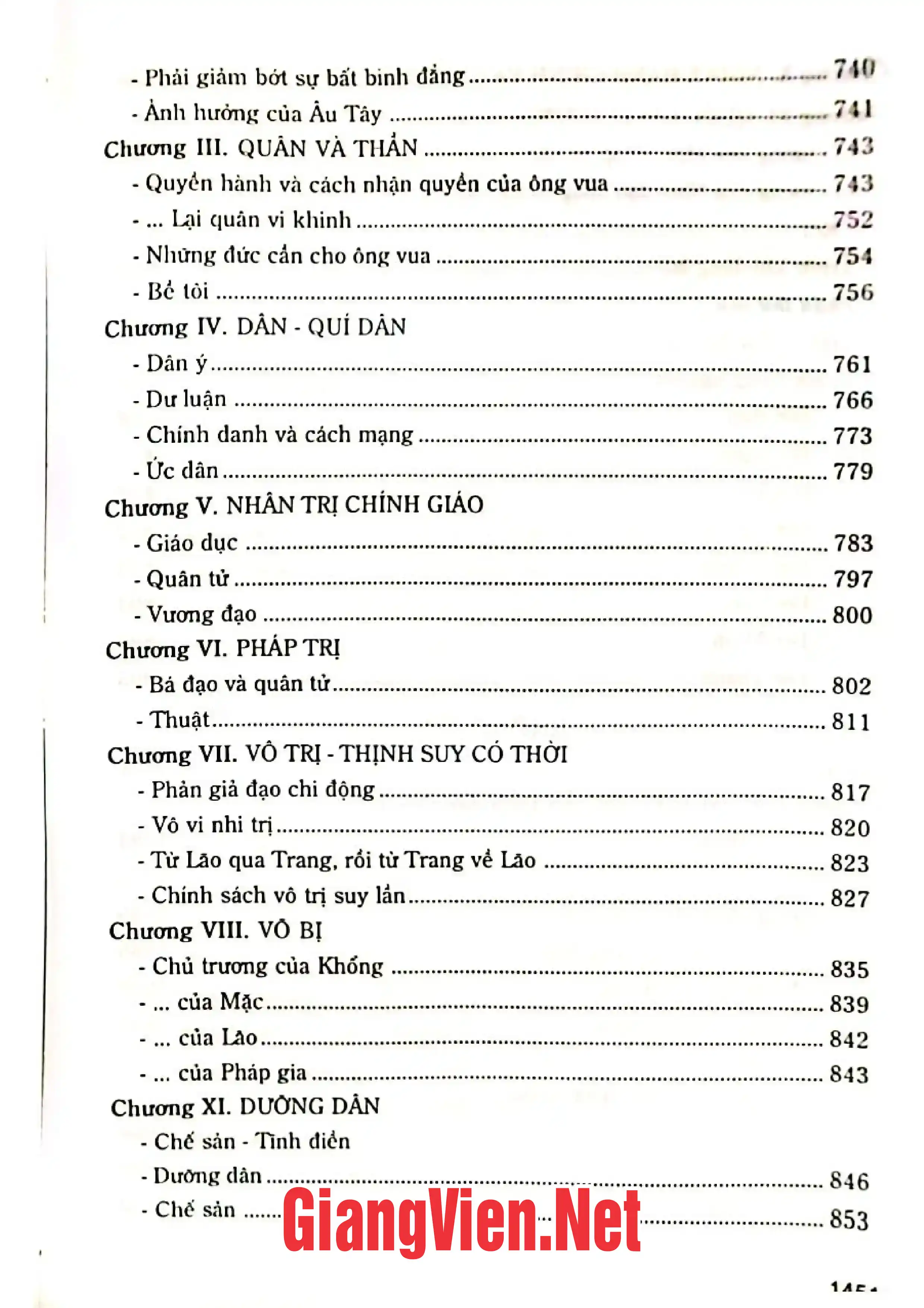 Nội dung mục lục và hình ảnh sách Tuyển tập Nguyễn Hiến Lê, Tập 1- Triết học - Trang 5