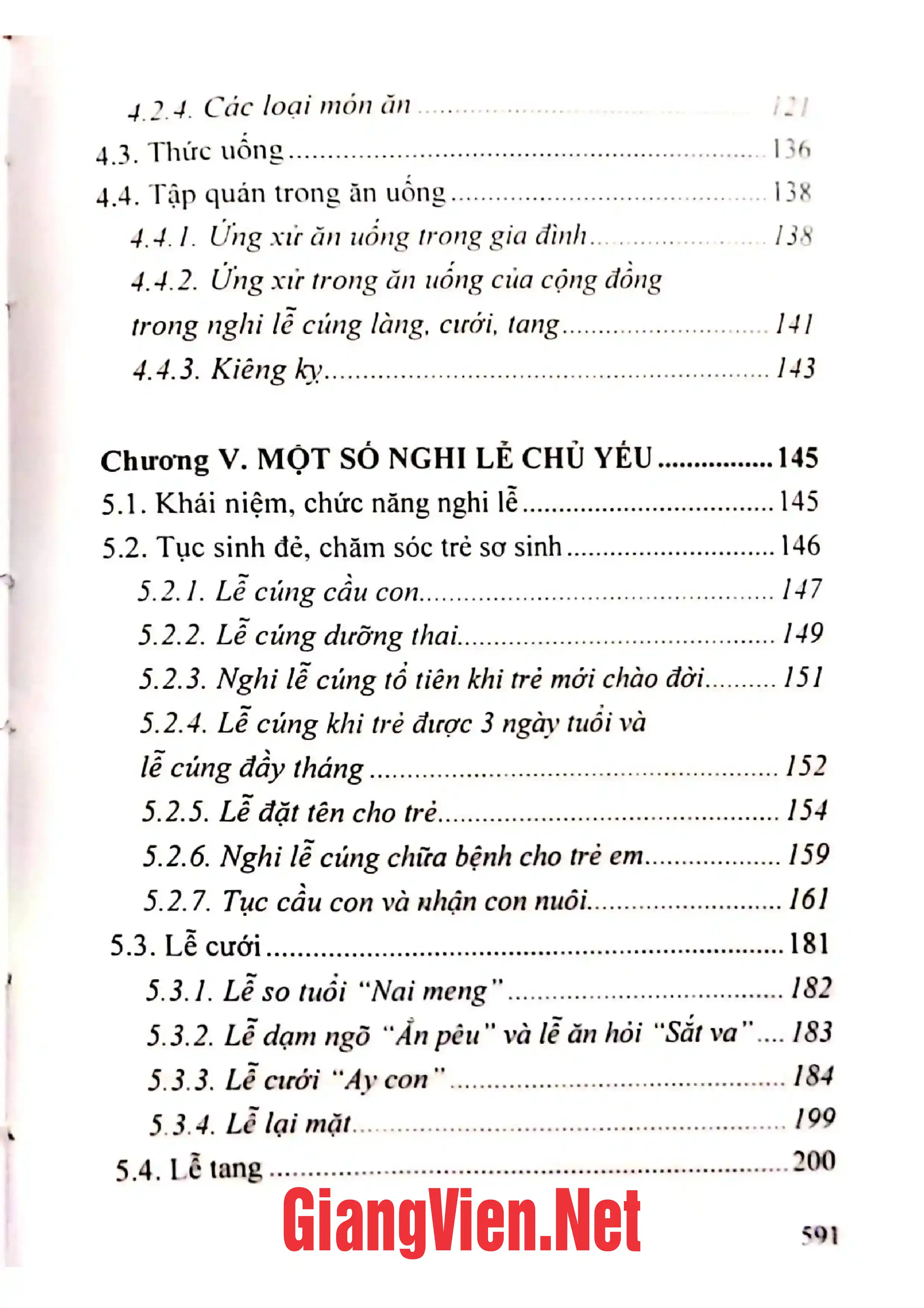 Mục lục chi tiết trang 2 sách Văn hóa dân gian người Dao Tuyển