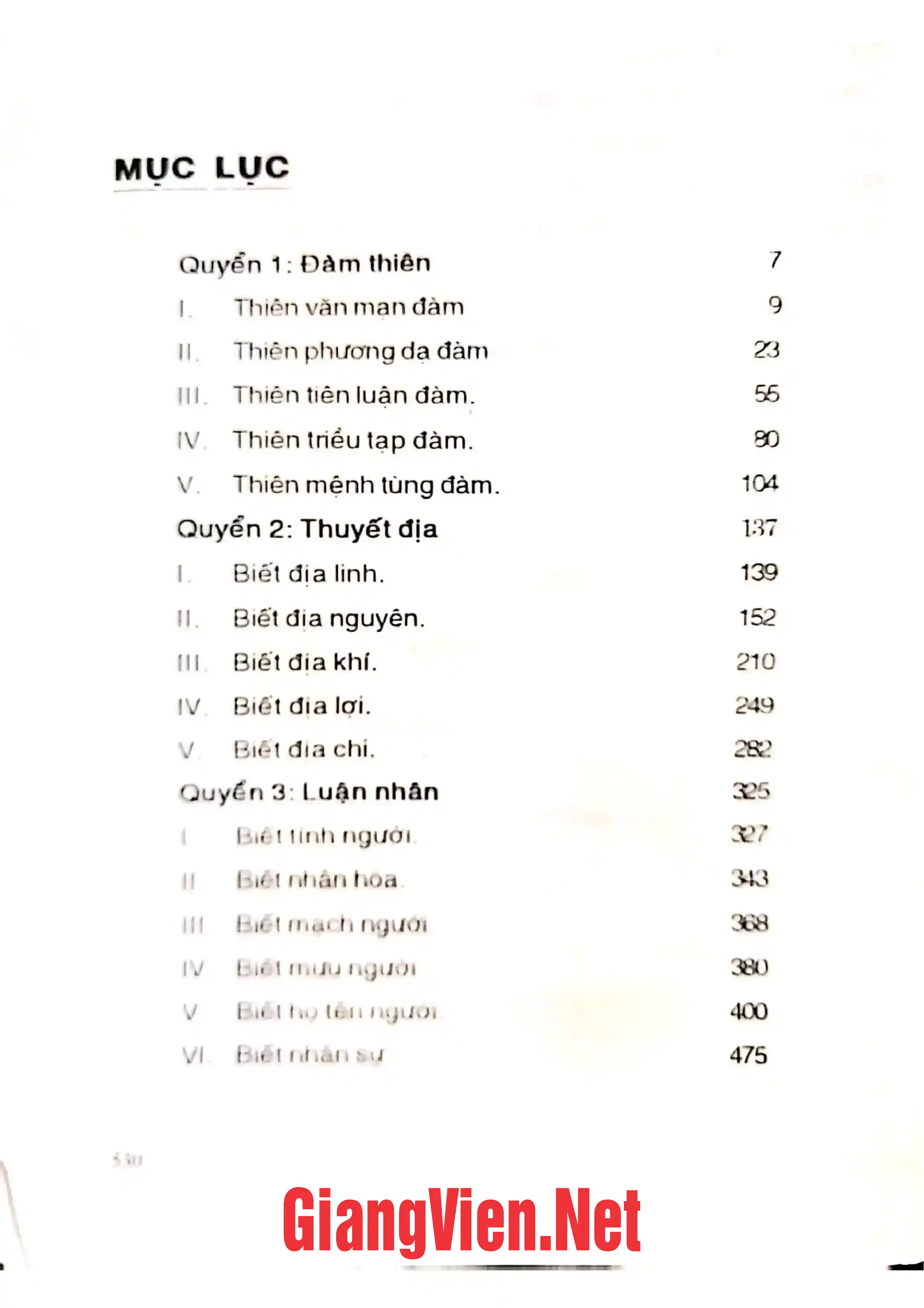 Trang bìa chính thức sách Đàm thiên thuyết địa luận nhân