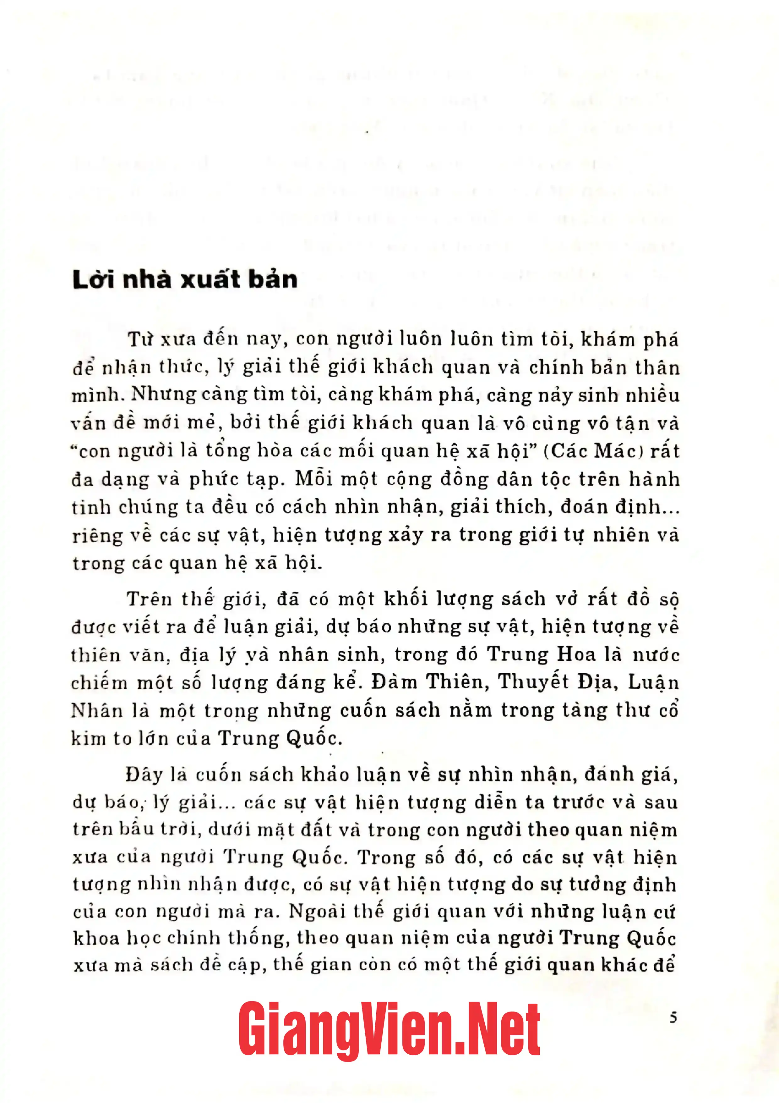 Mục lục chi tiết trang 1 sách Đàm thiên thuyết địa luận nhân