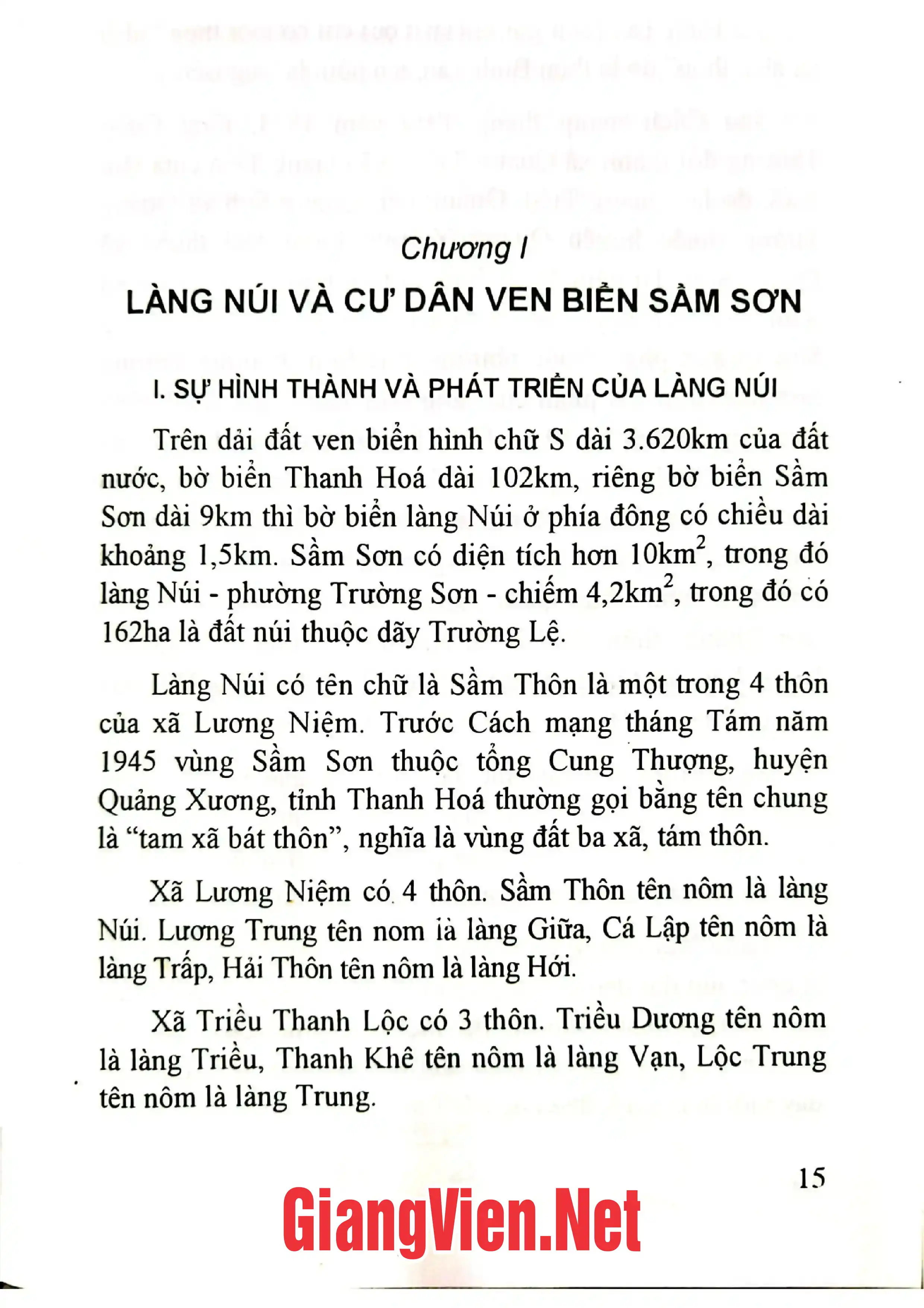 Mục lục chi tiết trang 2 sách Tục thờ thần Độc Cước ở làng núi Sầm Sơn, Thanh Hóa