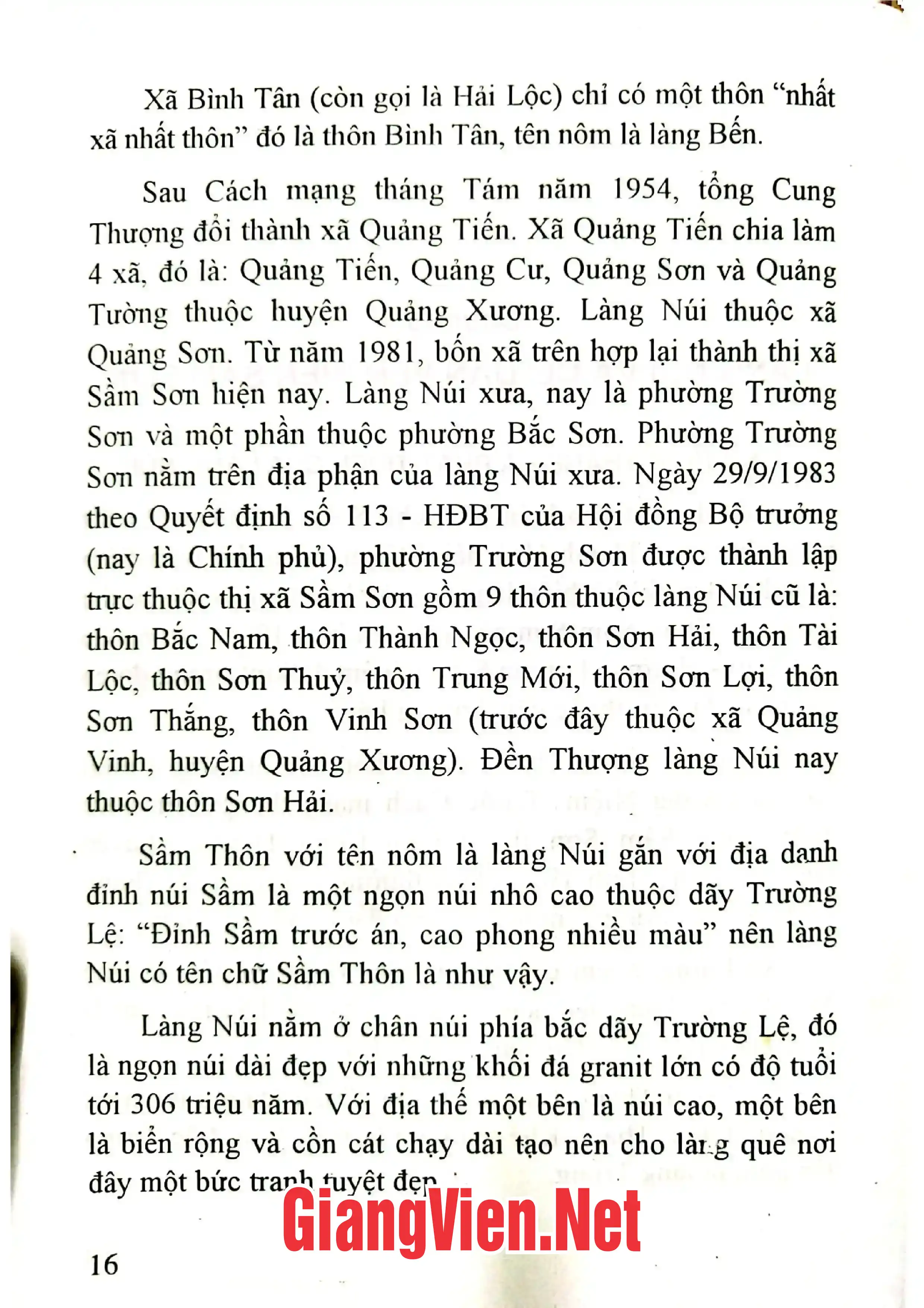 Mục lục chi tiết trang 3 sách Tục thờ thần Độc Cước ở làng núi Sầm Sơn, Thanh Hóa