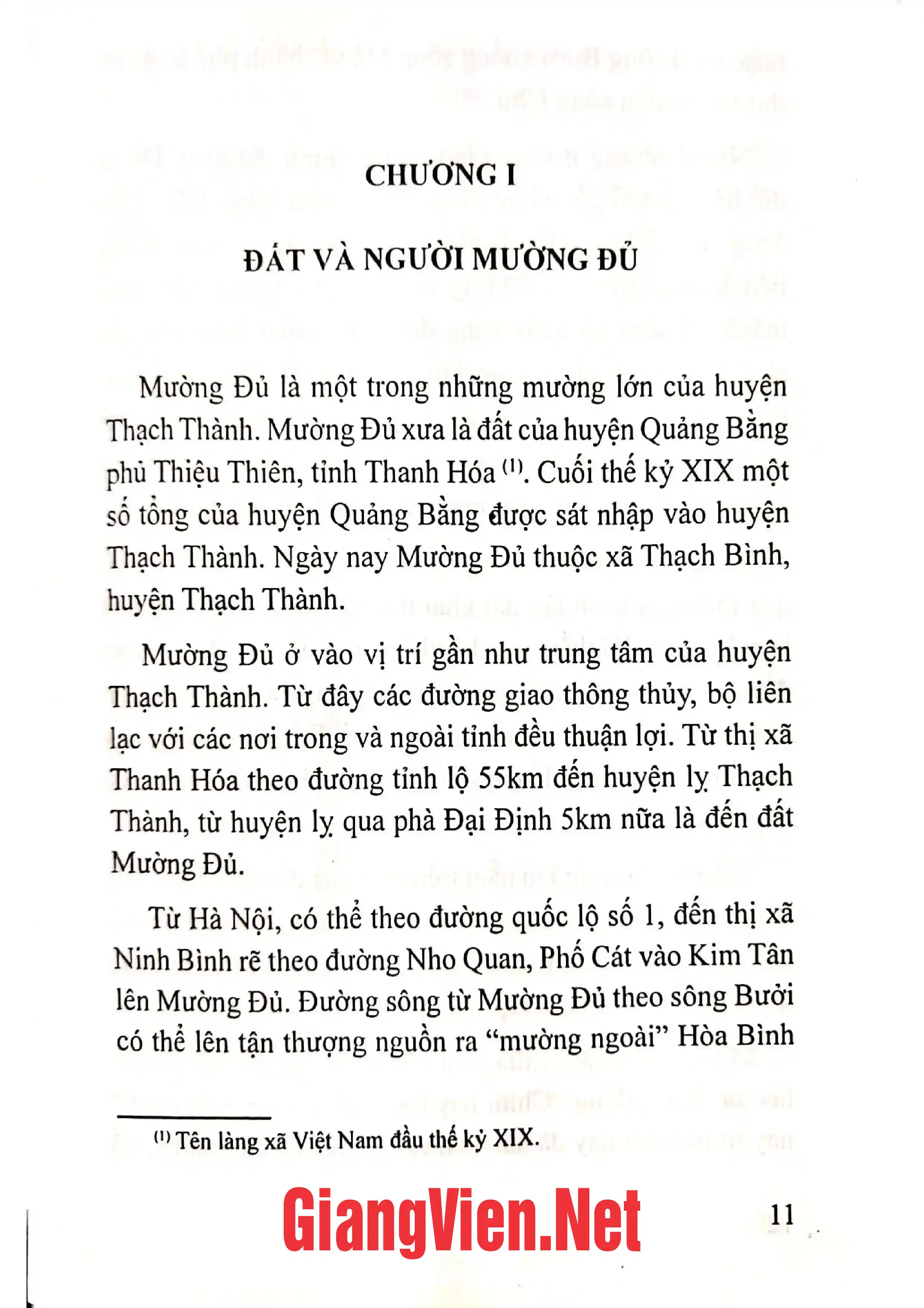 Mục lục chi tiết trang 1 sách Khảo sát văn hóa truyền thống Mường Đủ