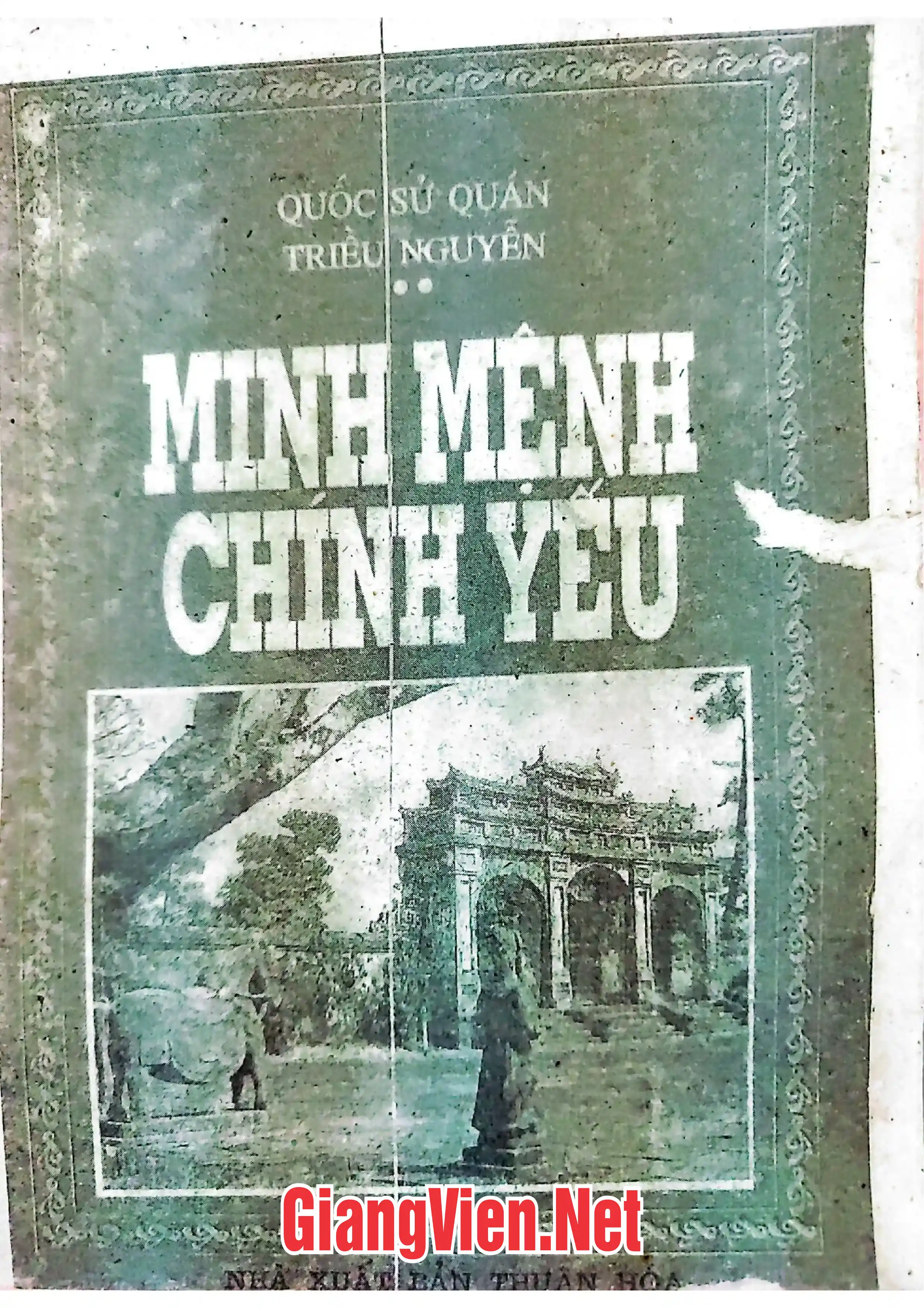 Ảnh bìa của Minh Mệnh chính yếu, Tập 3 Quyển 18 - Quyển 25