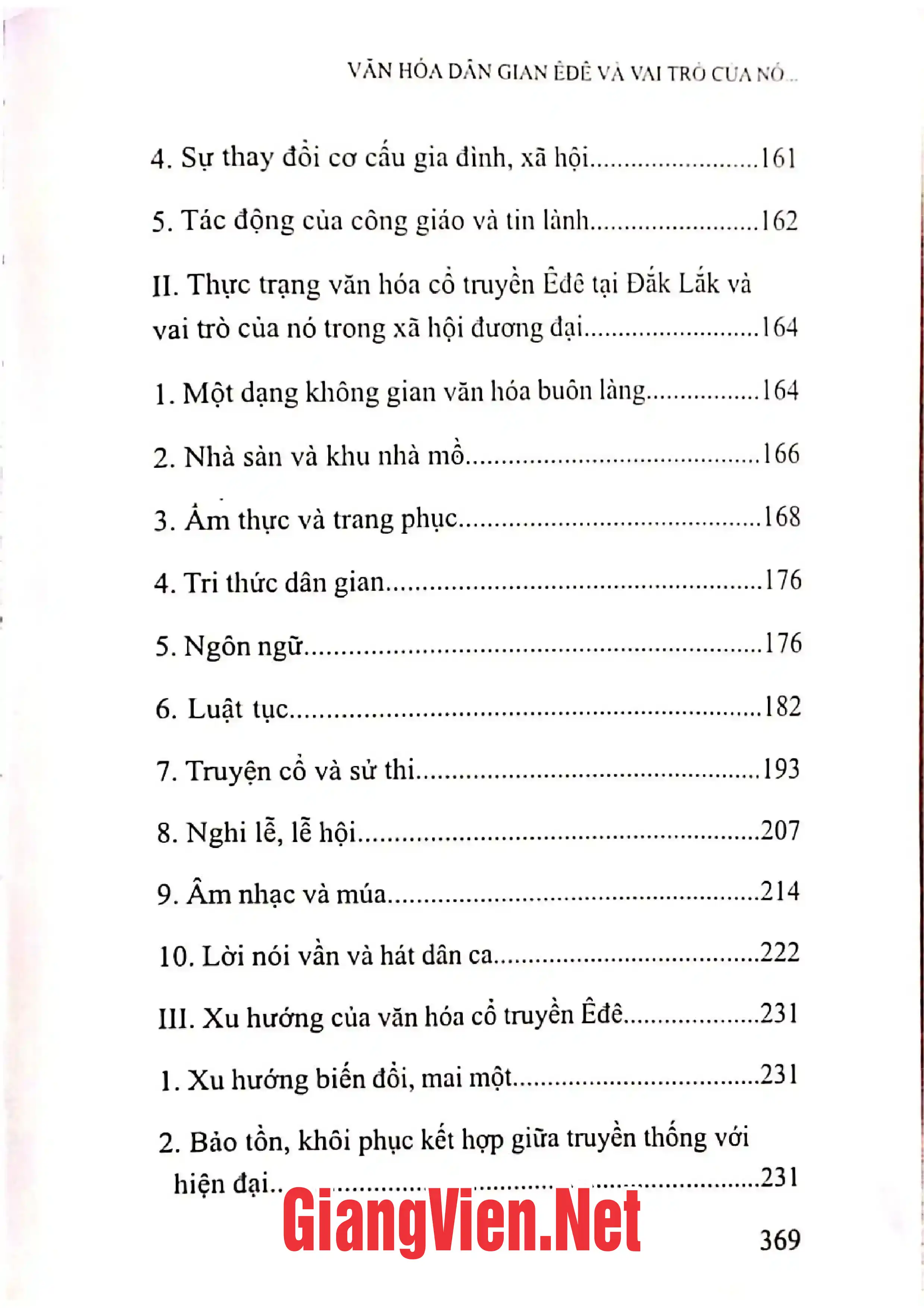 Nội dung trang phụ bản giới thiệu sách Văn hóa dân gian Ê Đê và vai trò của nó trong xã hội đương đại