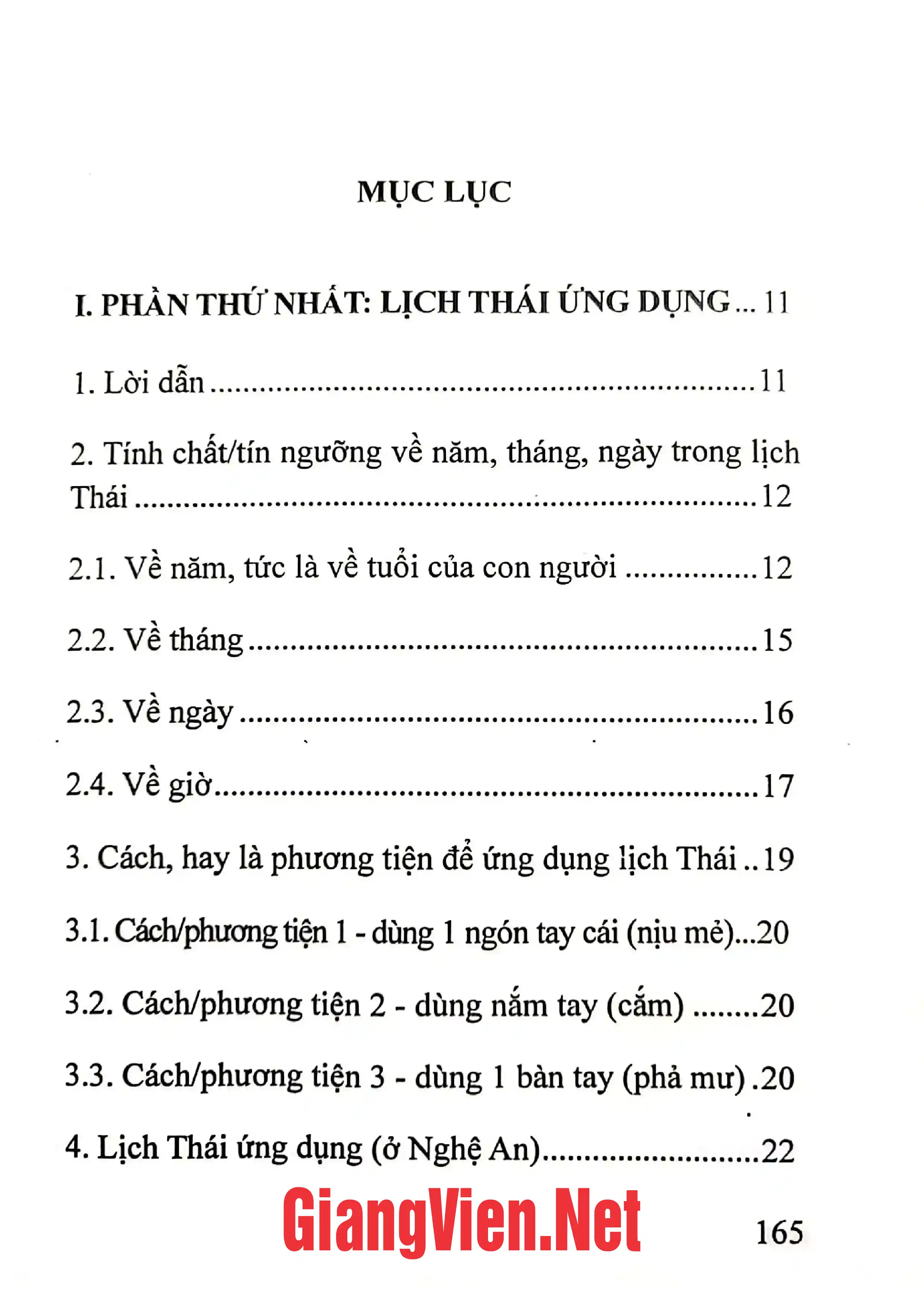 Trang bìa chính thức sách Lịch Thái ứng dụng và lễ hội Bà Trầy