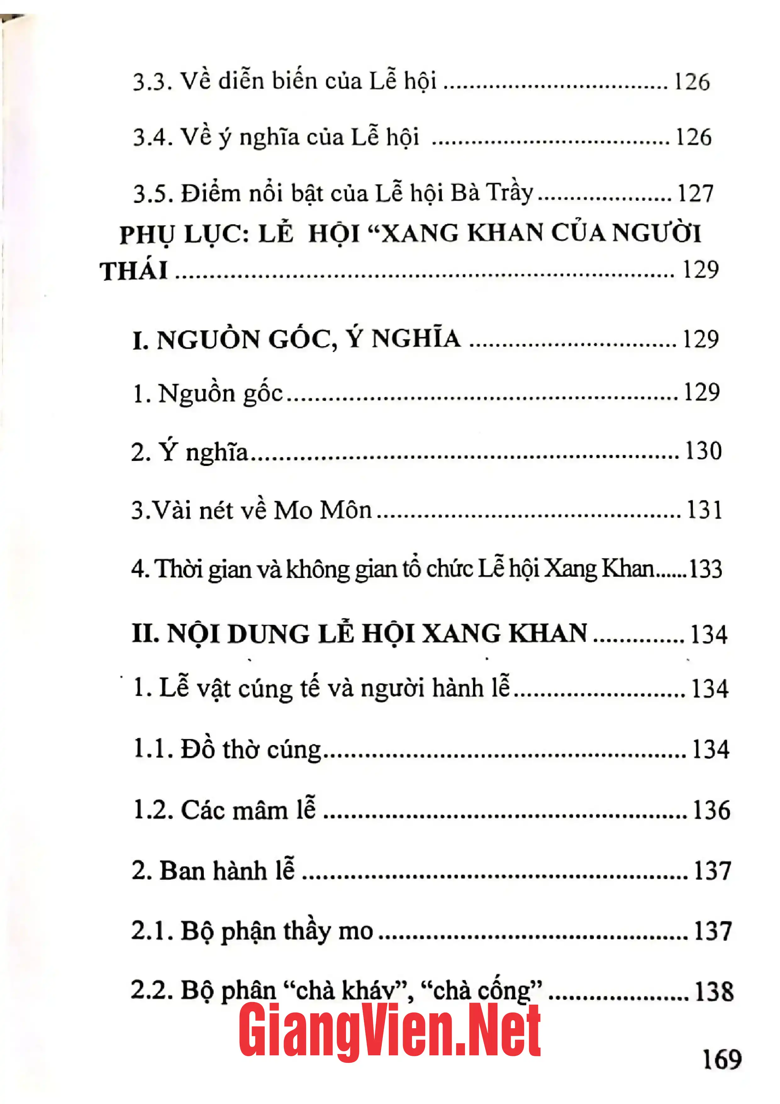 Nội dung trang phụ bản giới thiệu sách Lịch Thái ứng dụng và lễ hội Bà Trầy