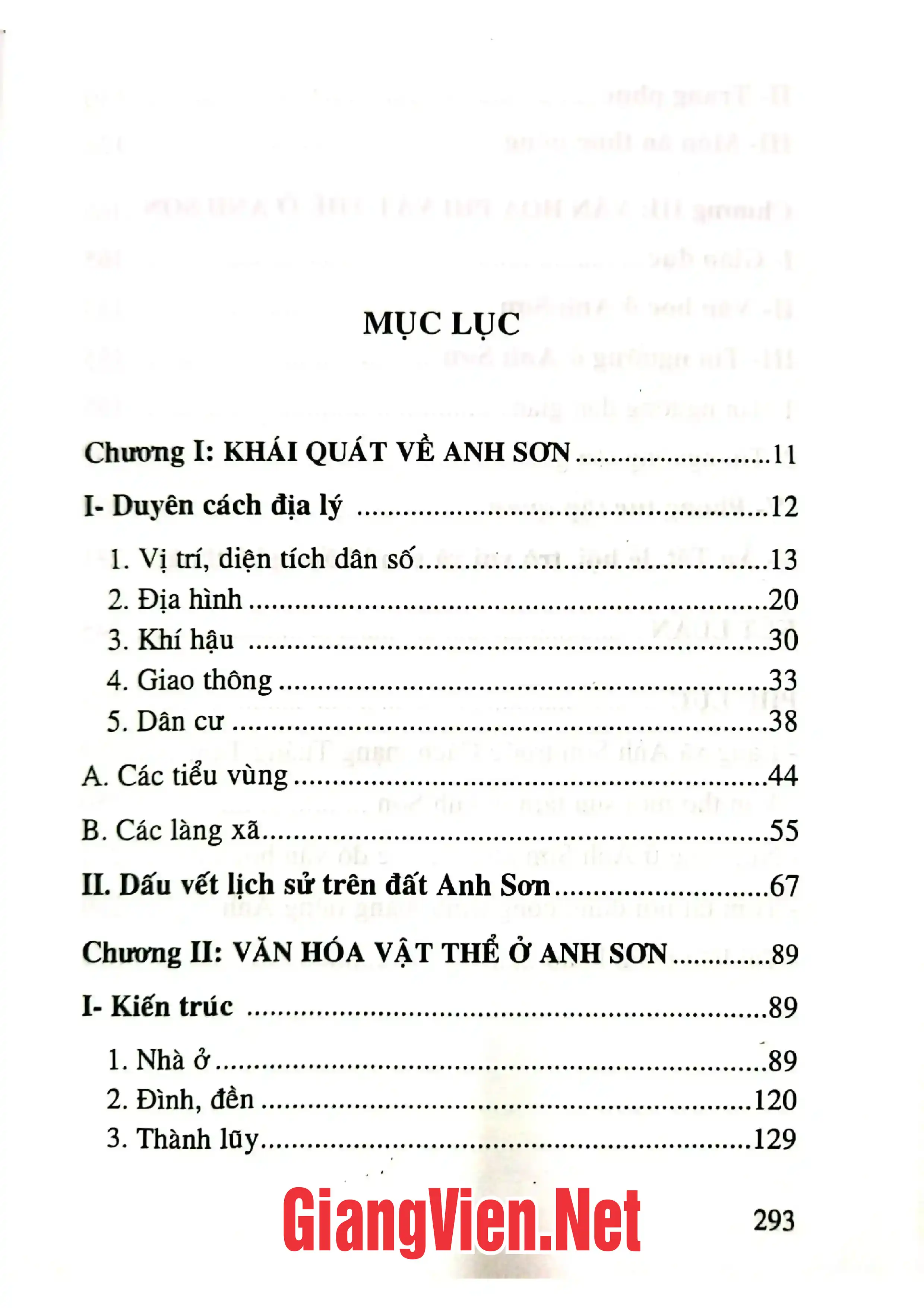 Trang bìa chính thức sách Văn hóa cổ truyền ở huyện Anh Sơn