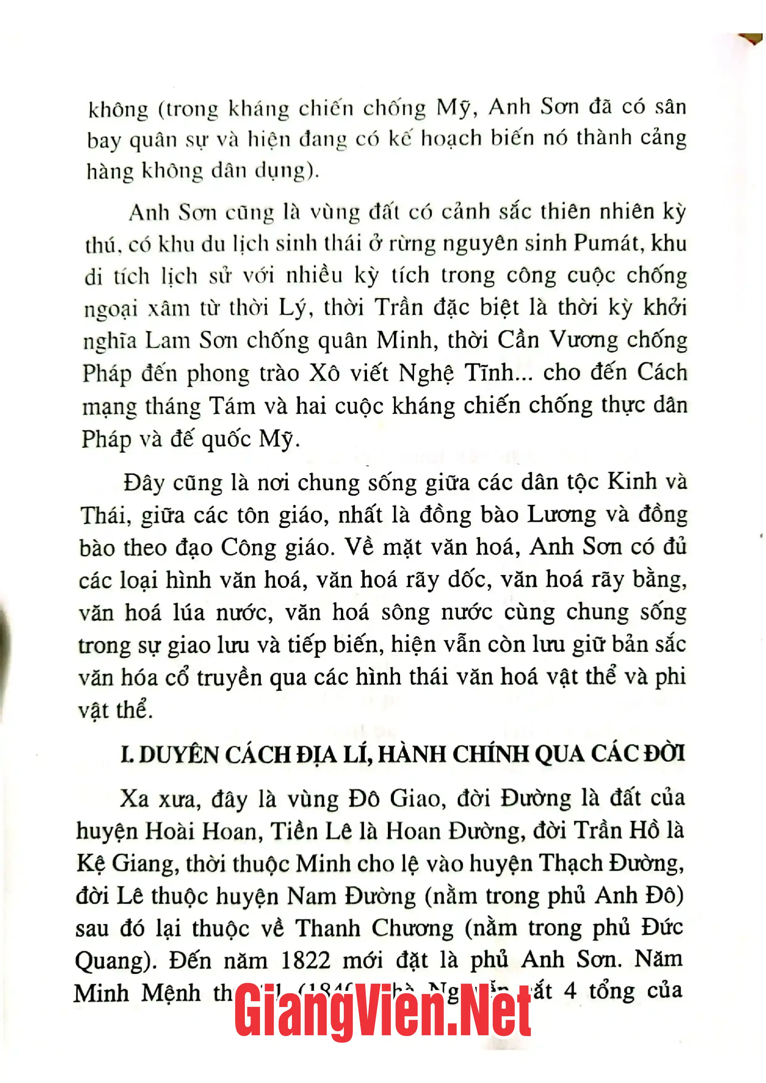 Mục lục chi tiết trang 3 sách Văn hóa cổ truyền ở huyện Anh Sơn
